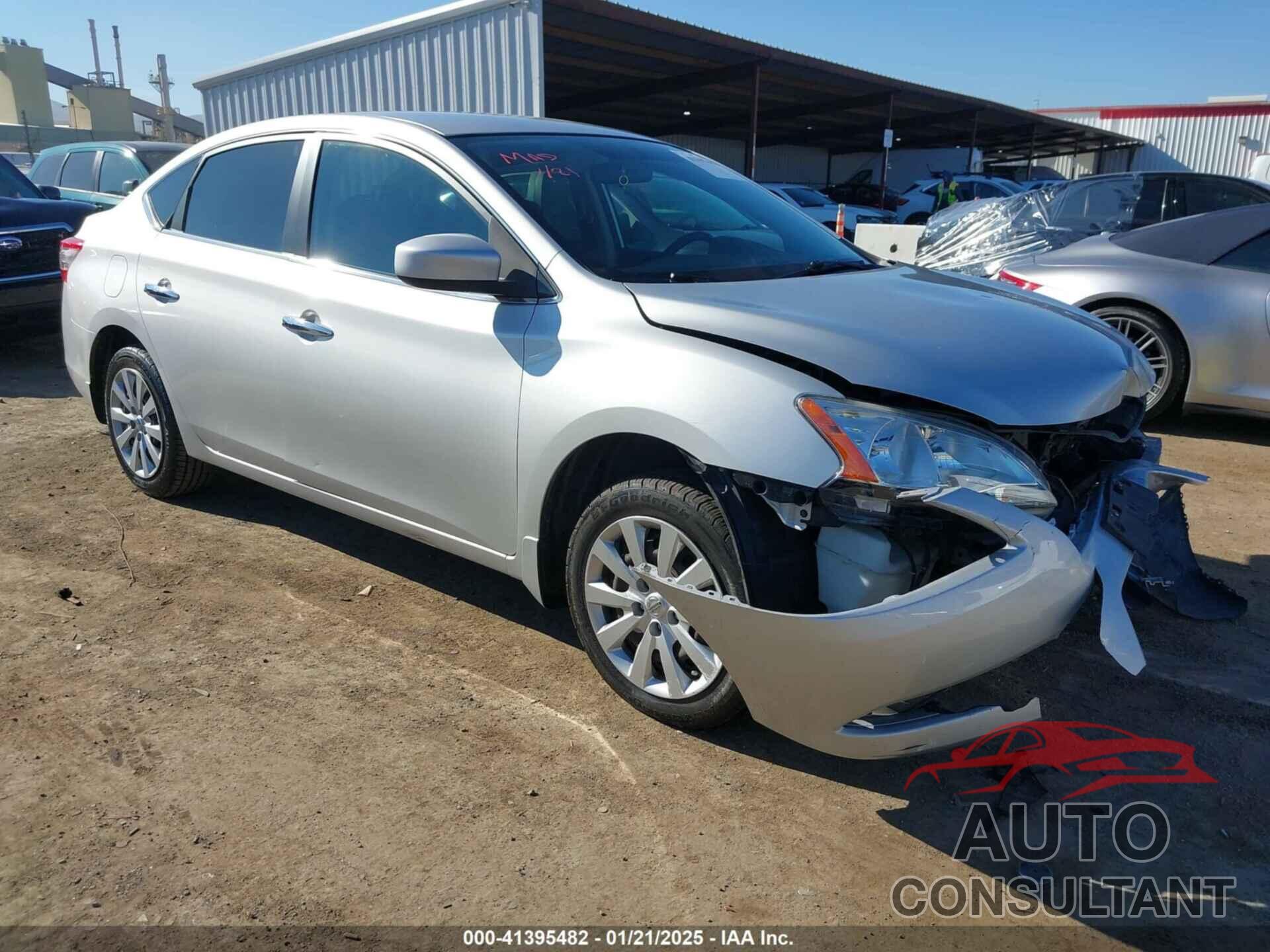 NISSAN SENTRA 2014 - 3N1AB7AP3EL684395