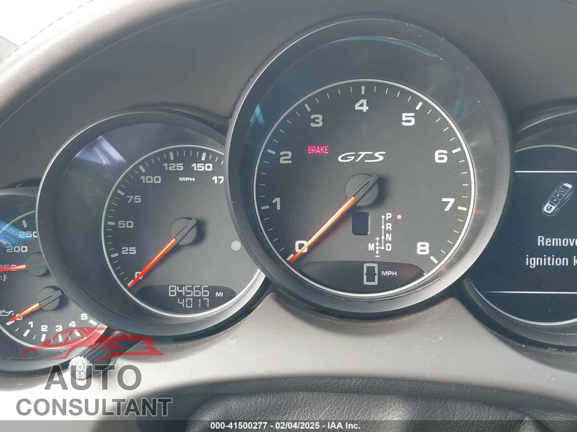 PORSCHE CAYENNE 2016 - WP1AD2A26GLA73496
