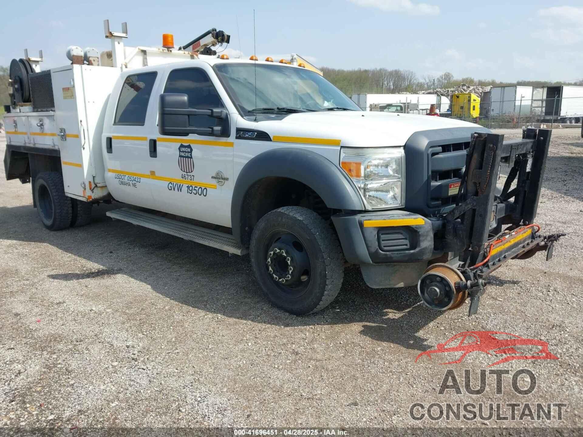 FORD F-550 CHASSIS 2012 - 1FD0W5GT3CEC73660