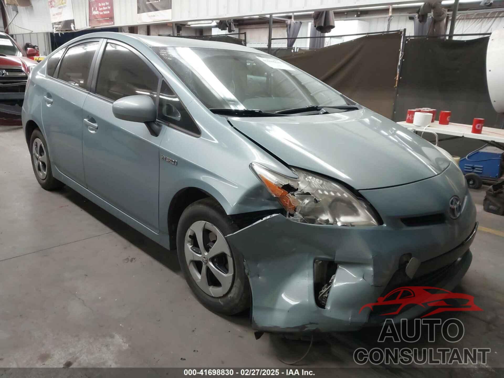 TOYOTA PRIUS 2013 - JTDKN3DU9D5687190