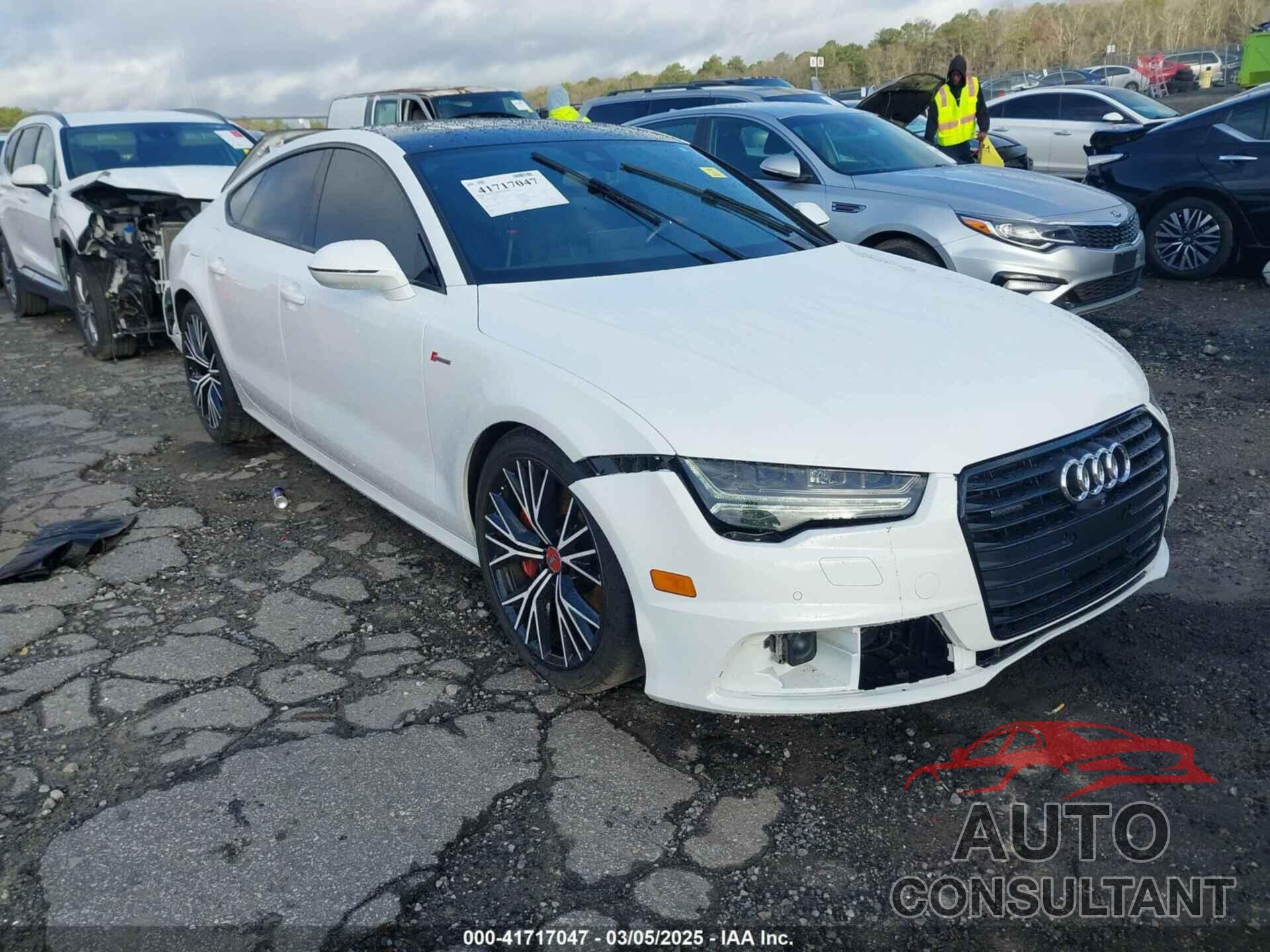 AUDI A7 2017 - WAUW2AFC0HN014309