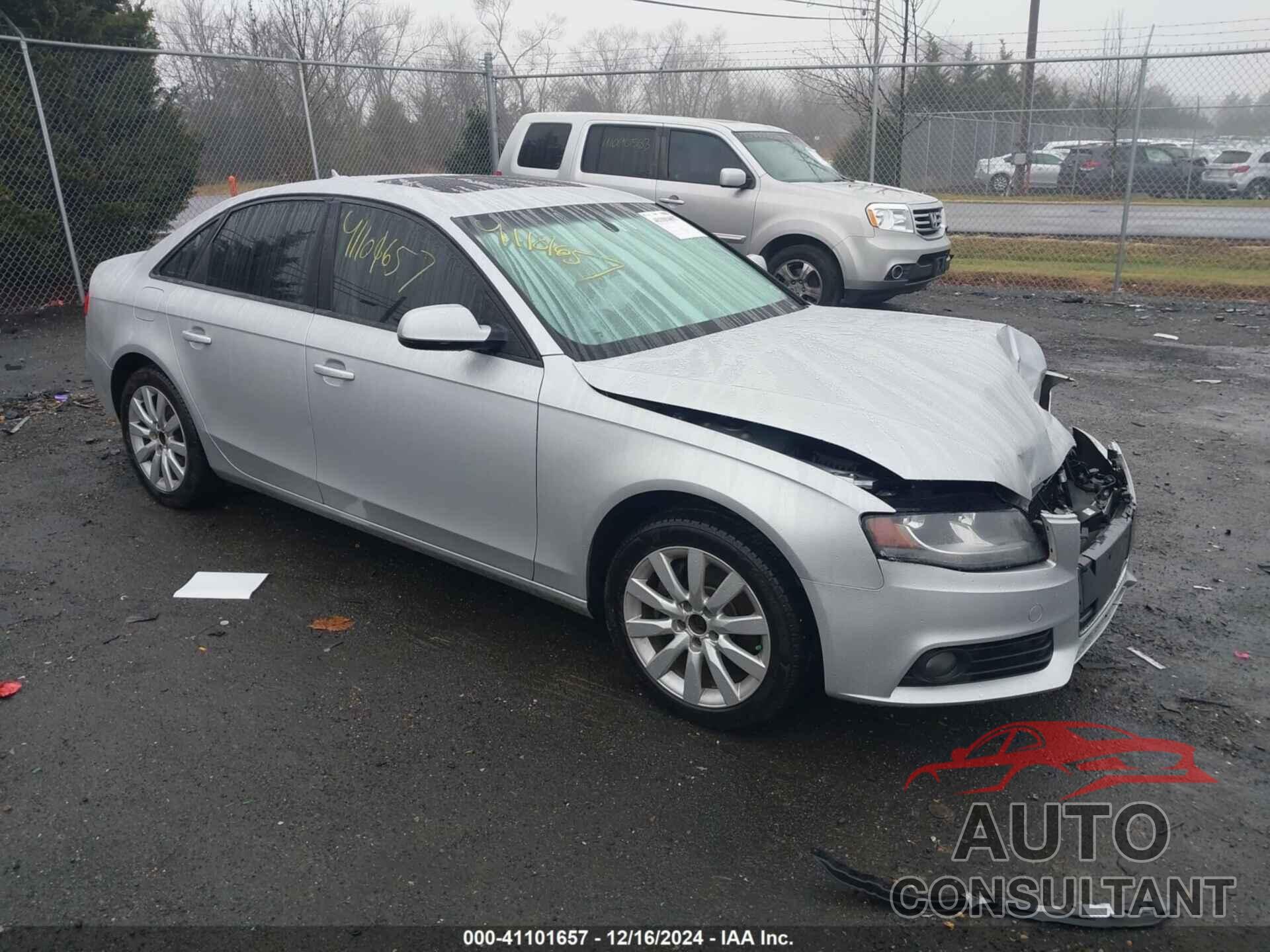 AUDI A4 2012 - WAUBFAFL5CN021218