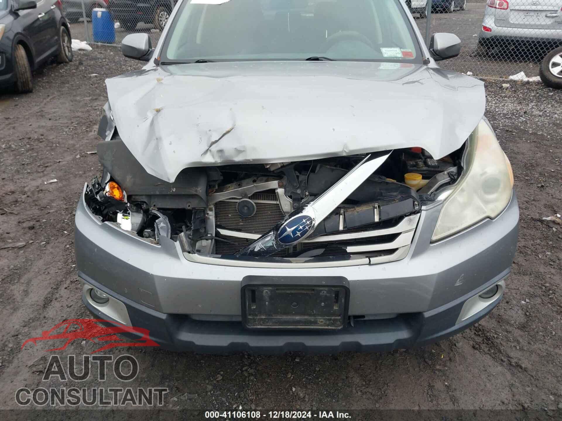 SUBARU OUTBACK 2011 - 4S4BRBCC2B3353935