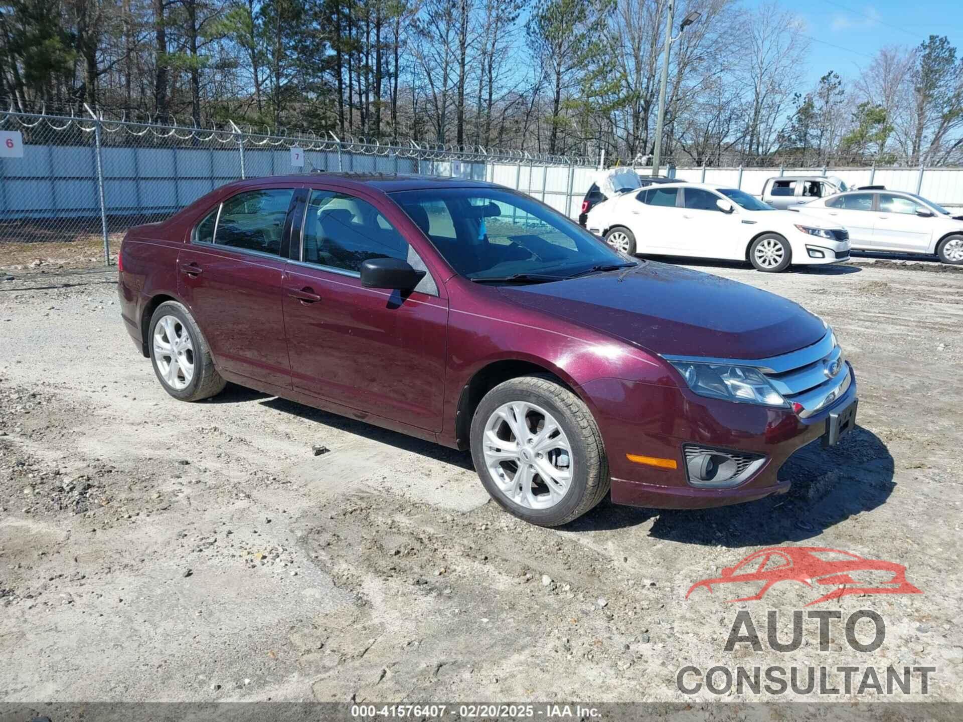 FORD FUSION 2012 - 3FAHP0HA6CR350402
