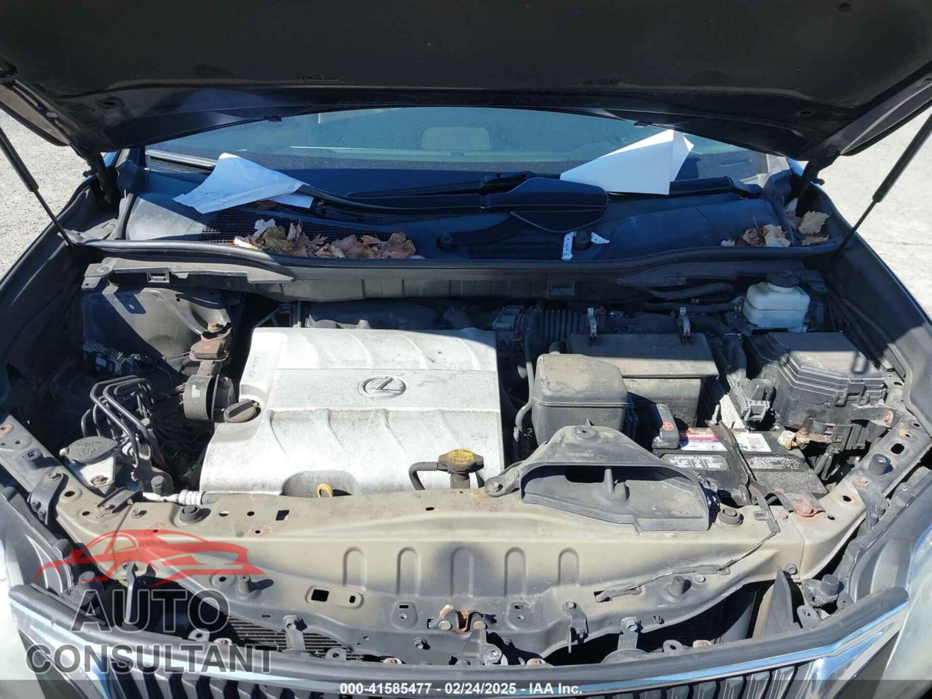 LEXUS RX 350 2011 - 2T2BK1BA4BC101562