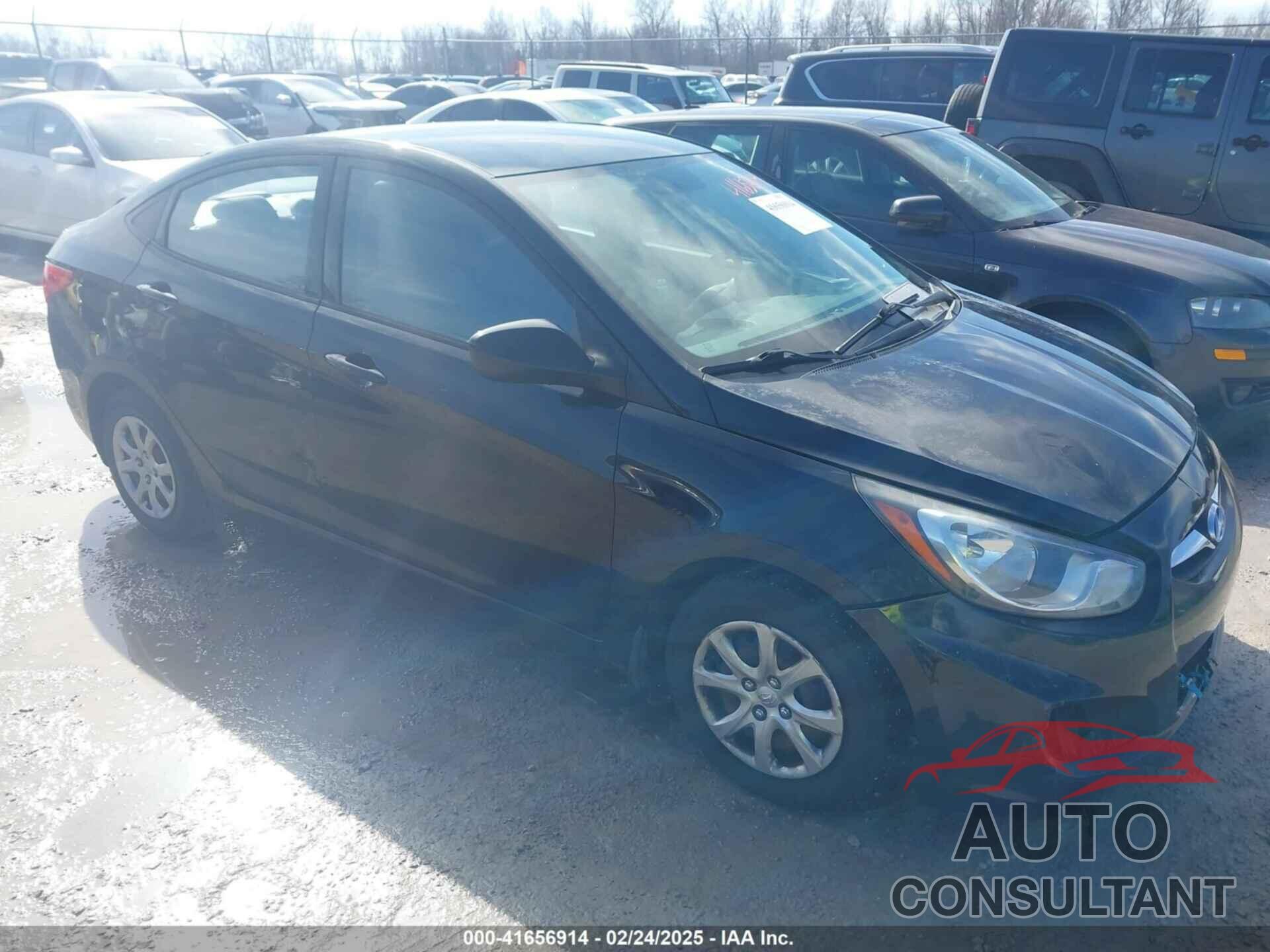 HYUNDAI ACCENT 2013 - KMHCT4AE0DU395782