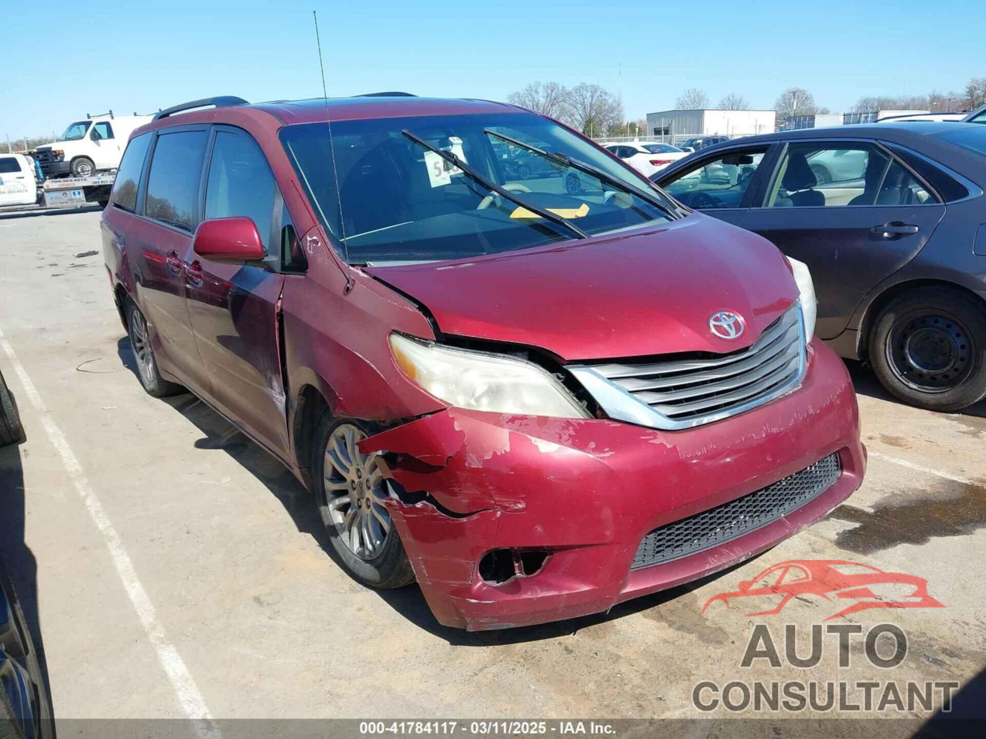 TOYOTA SIENNA 2013 - 5TDYK3DC0DS382696