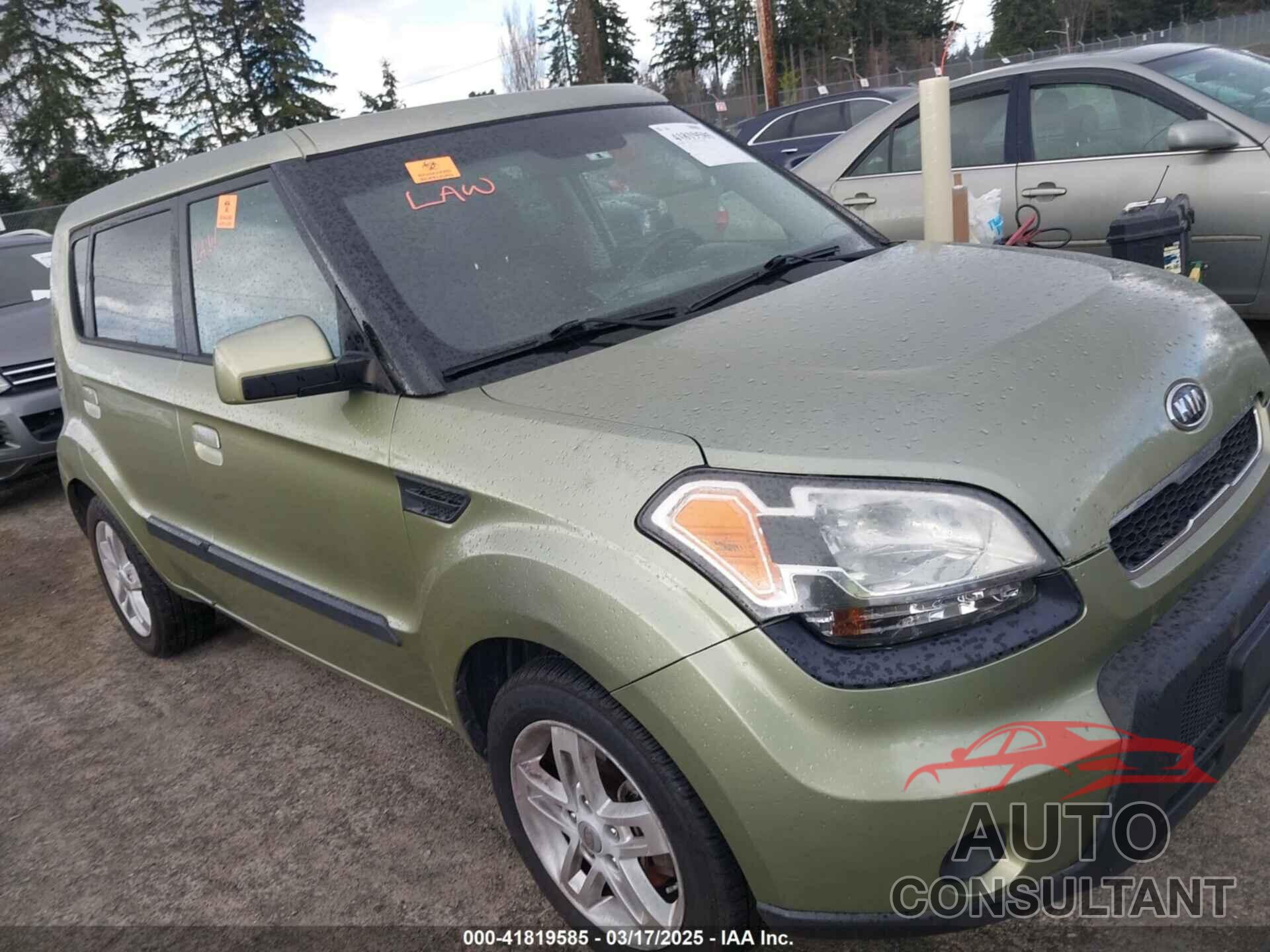 KIA SOUL 2010 - KNDJT2A20A7160038