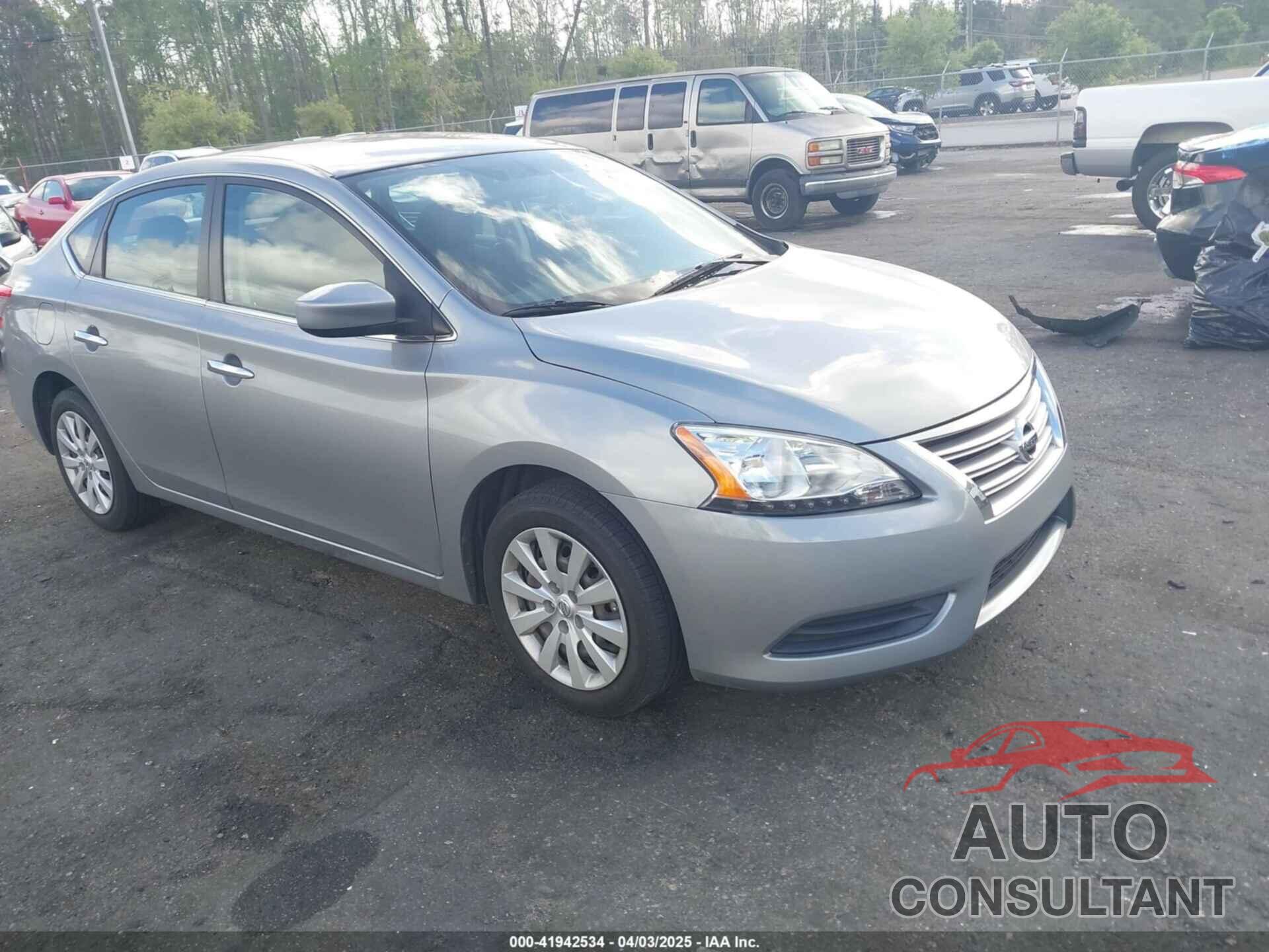 NISSAN SENTRA 2013 - 3N1AB7AP3DL747770