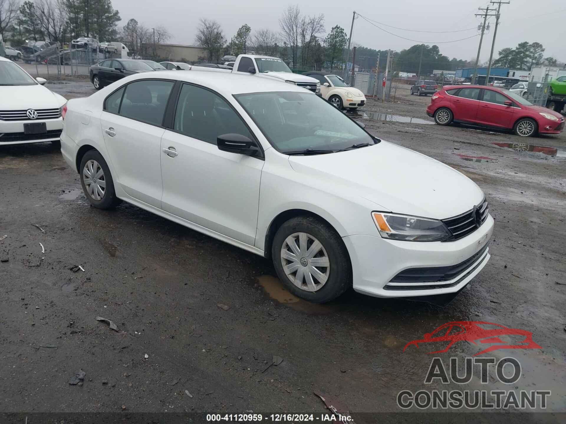 VOLKSWAGEN JETTA 2015 - 3VW2K7AJ6FM298205