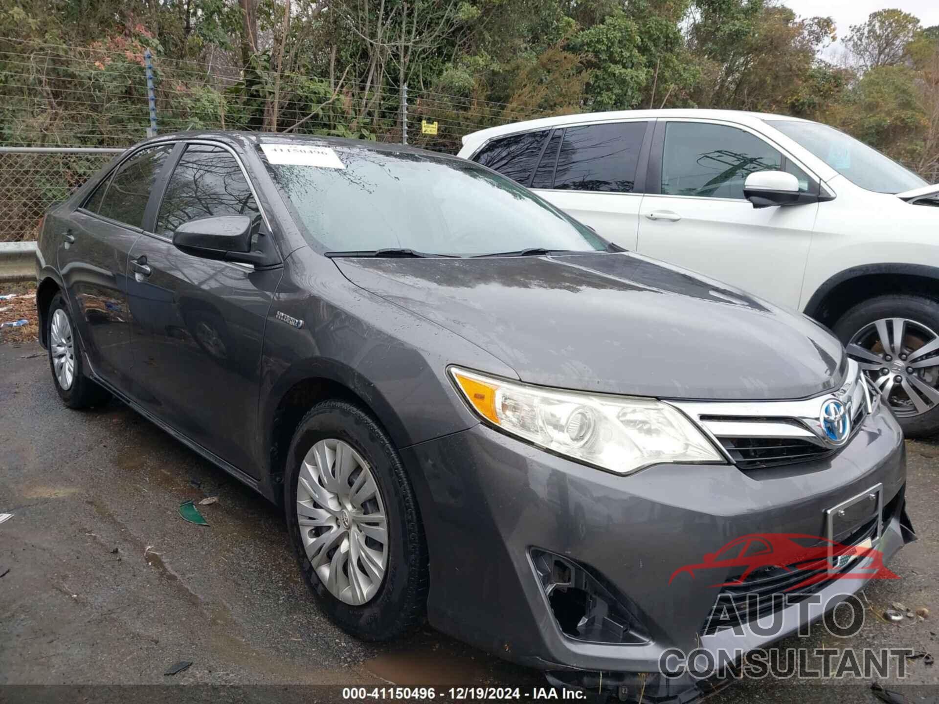 TOYOTA CAMRY HYBRID 2013 - 4T1BD1FK4DU085592