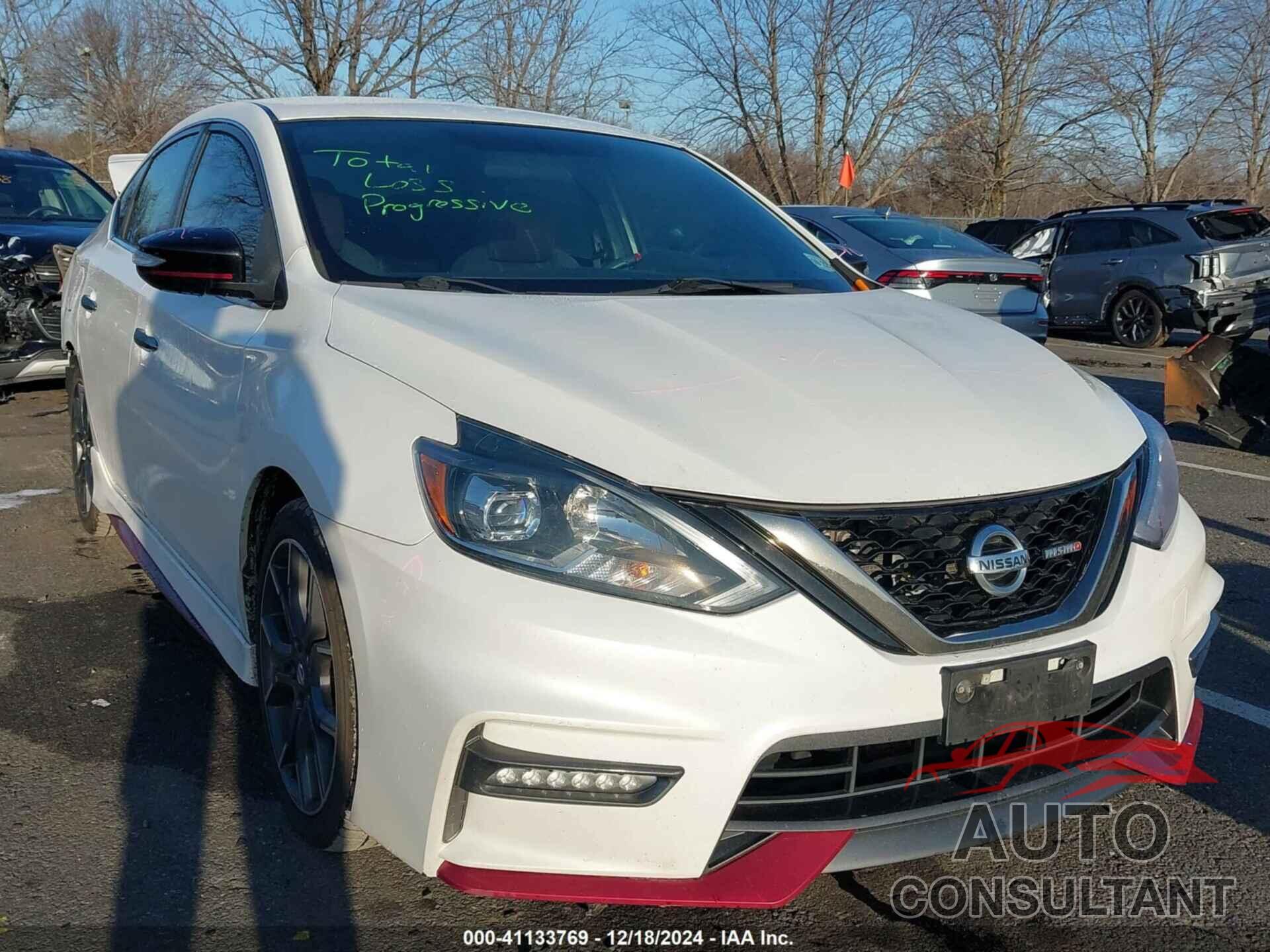 NISSAN SENTRA 2017 - 3N1CB7AP9HY353188