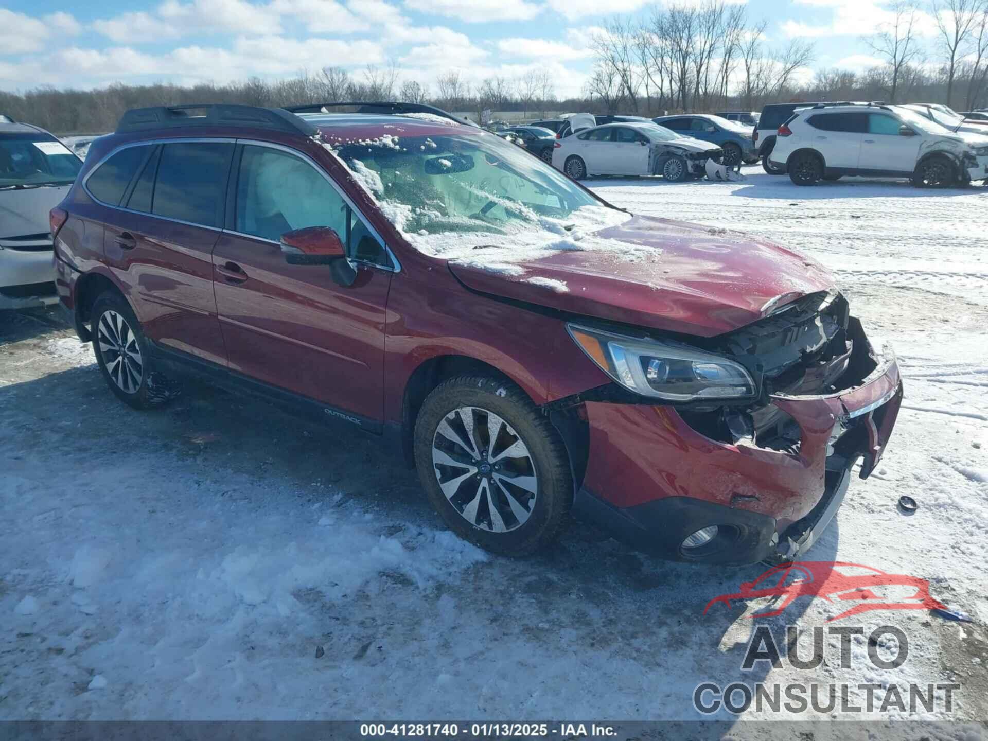 SUBARU OUTBACK 2015 - 4S4BSELC1F3295358