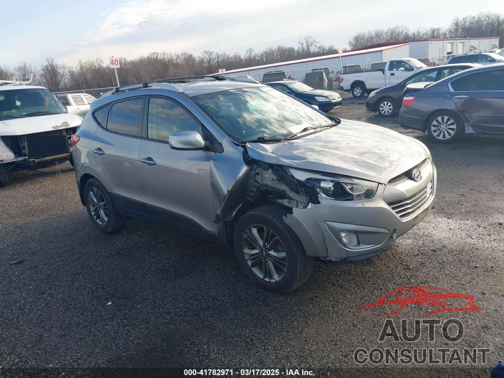 HYUNDAI TUCSON 2014 - KM8JU3AGXEU917125