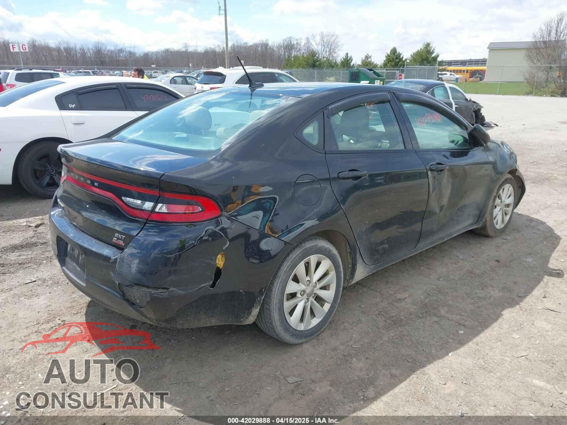 DODGE DART 2014 - 1C3CDFBB7ED801578