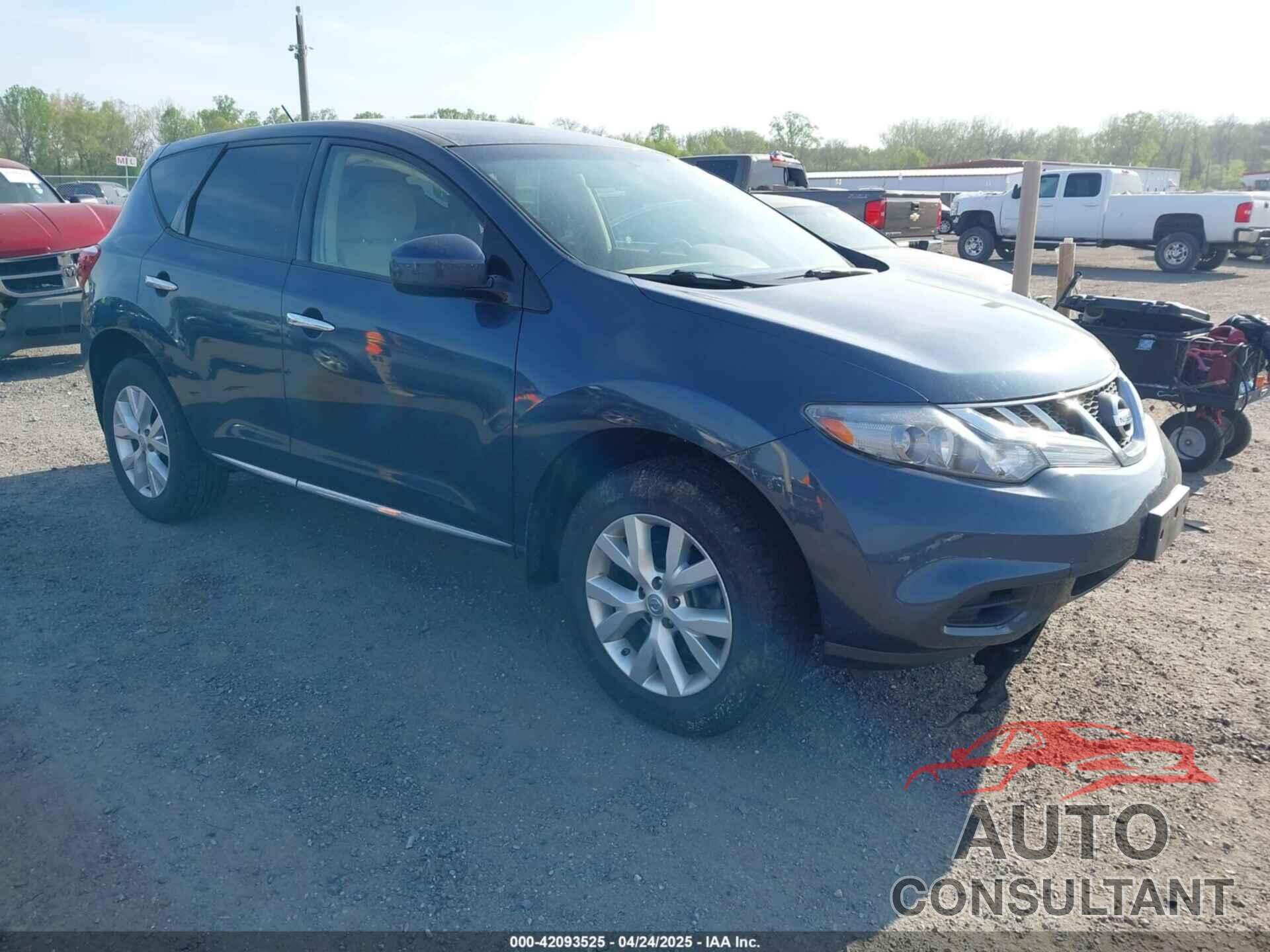 NISSAN MURANO 2013 - JN8AZ1MW9DW315255