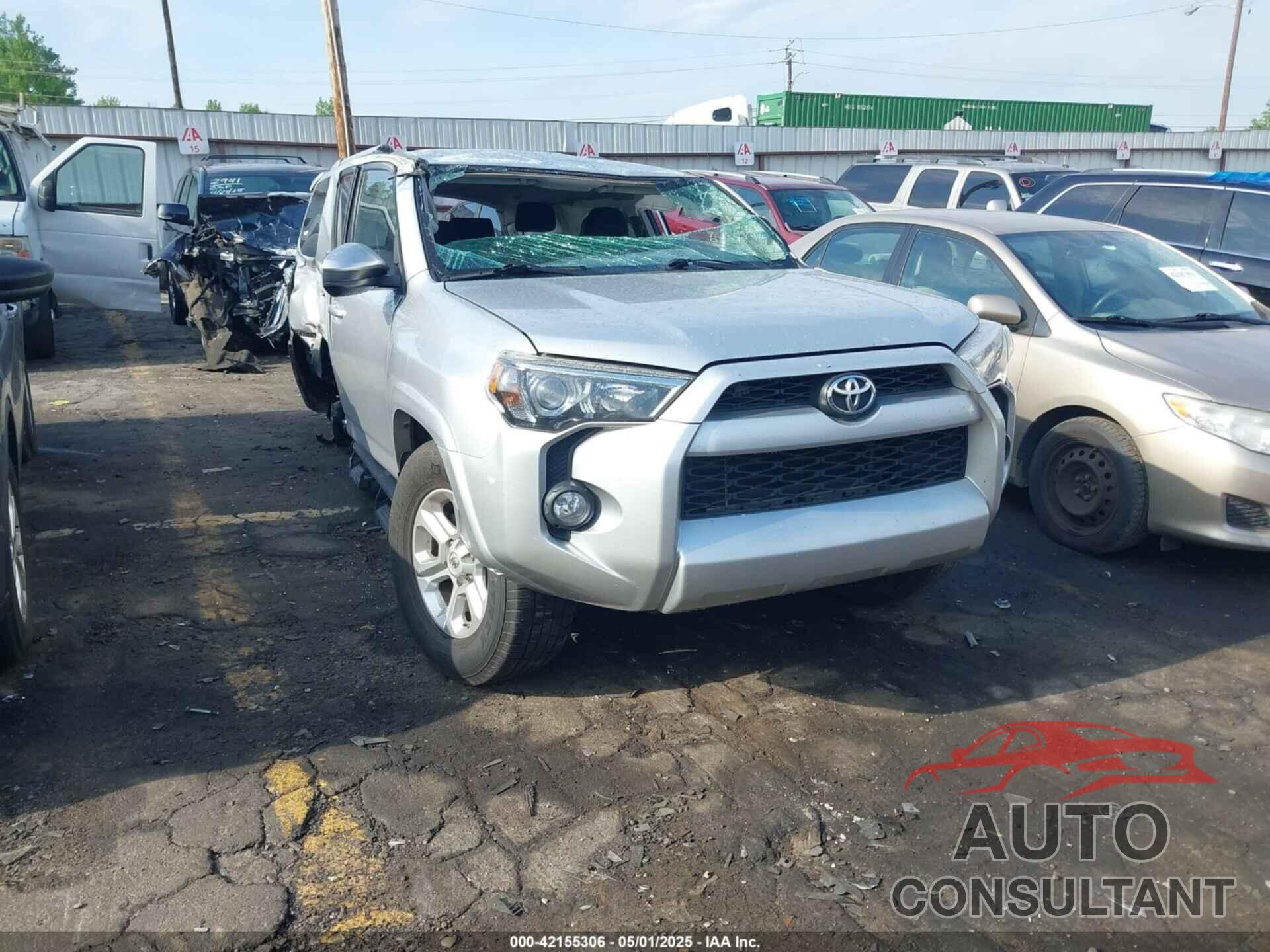 TOYOTA 4RUNNER 2017 - JTEZU5JR7H5162840