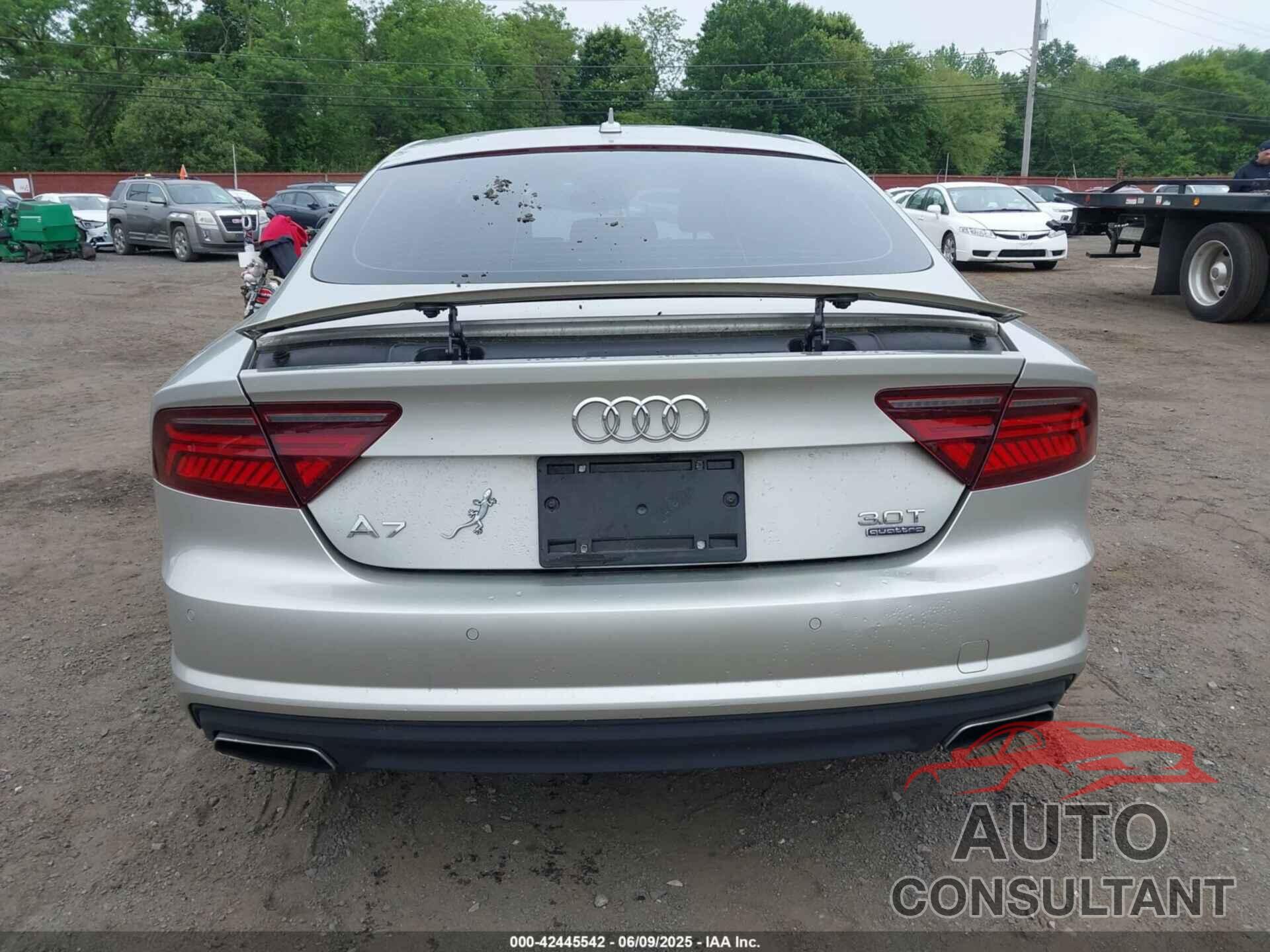 AUDI A7 2017 - WAUW2AFC8HN085614