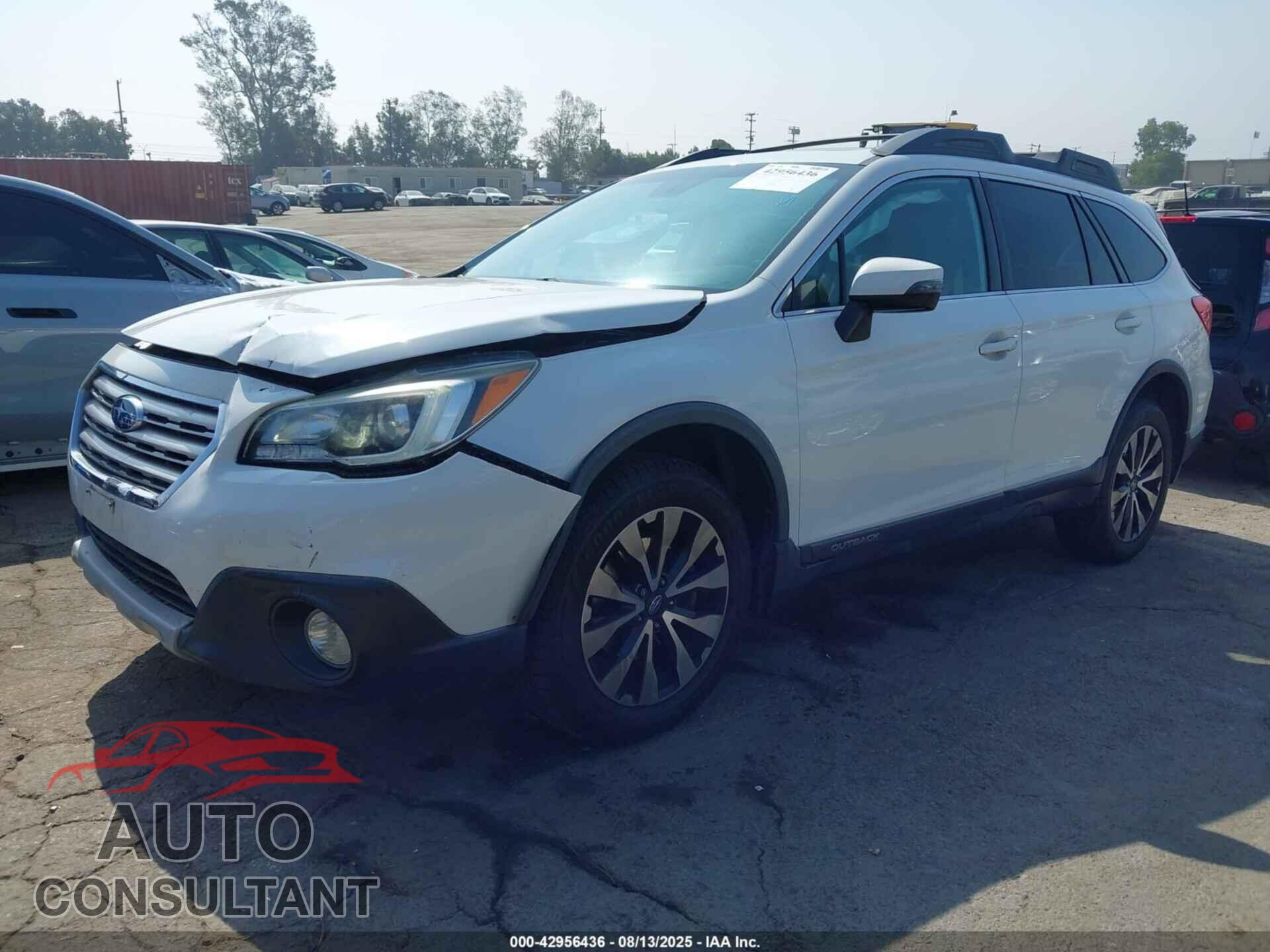SUBARU OUTBACK 2017 - 4S4BSENC4H3287724