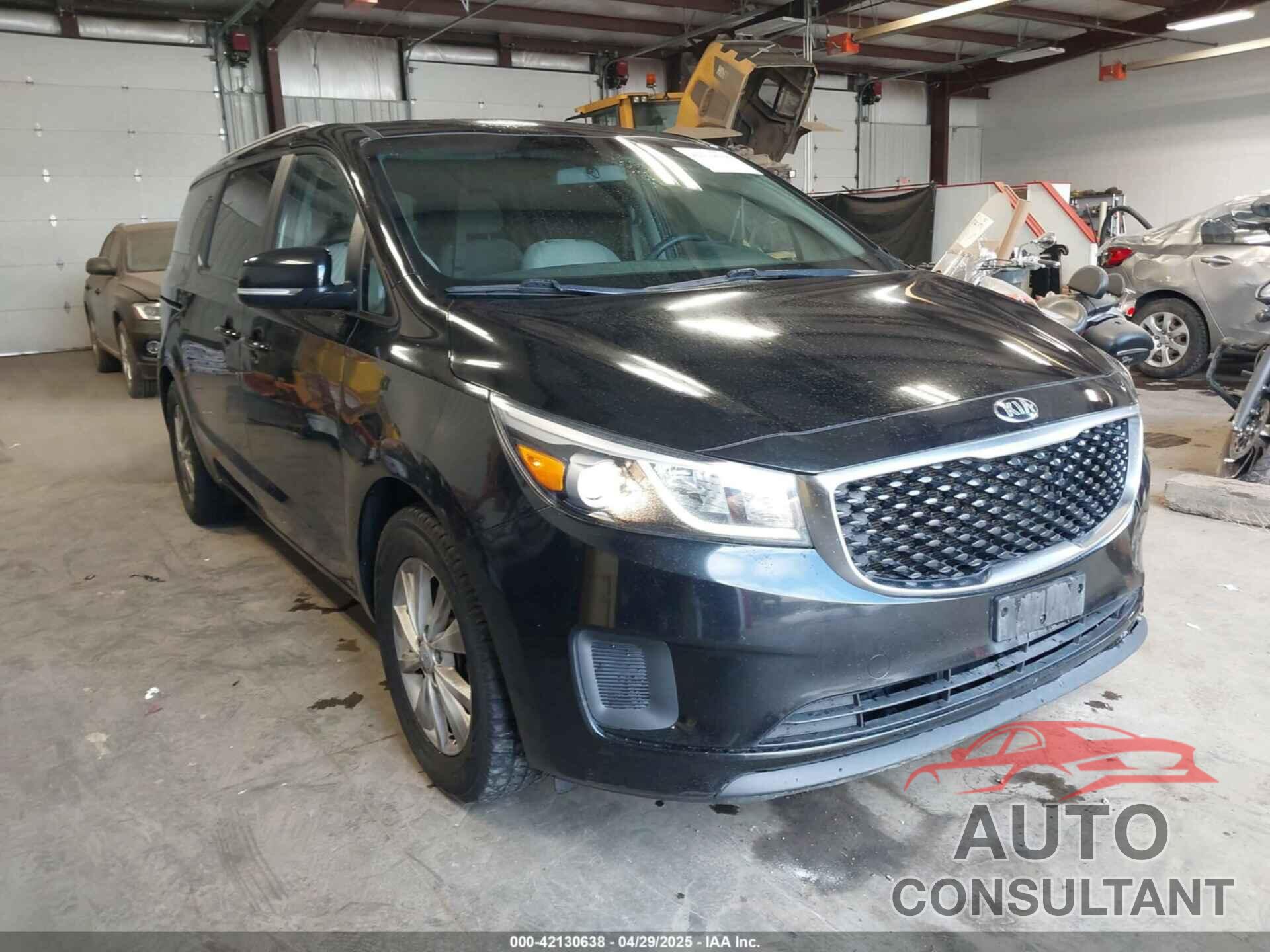 KIA SEDONA 2016 - KNDMB5C14G6191796