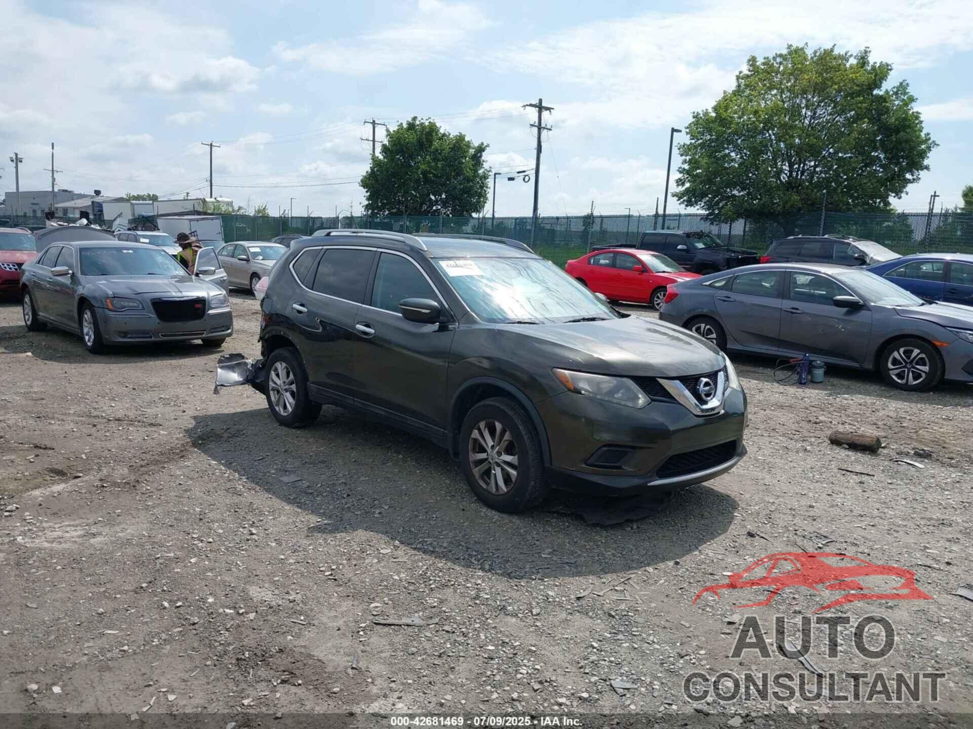 NISSAN ROGUE 2015 - 5N1AT2MV3FC870194