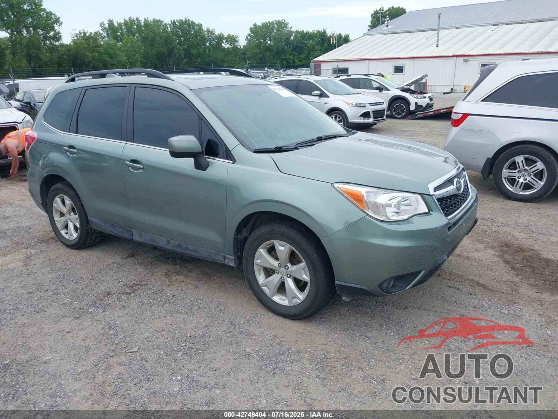 SUBARU FORESTER 2016 - JF2SJAHC8GH405630
