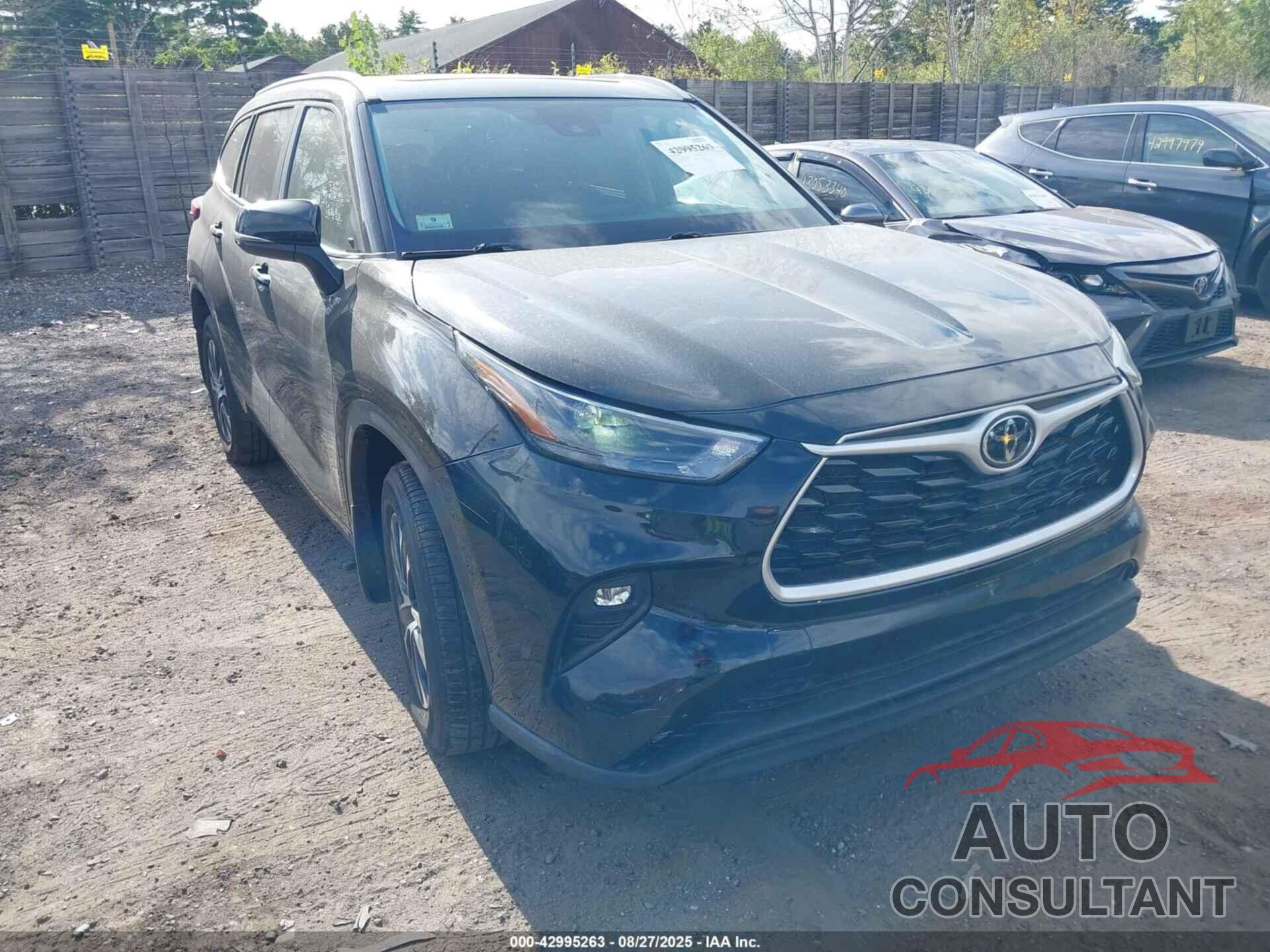 TOYOTA HIGHLANDER 2023 - 5TDKDRBH4PS037371