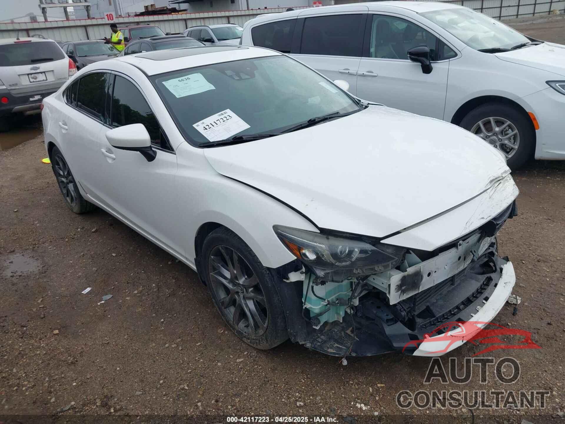MAZDA MAZDA6 2016 - JM1GJ1W54G1429179