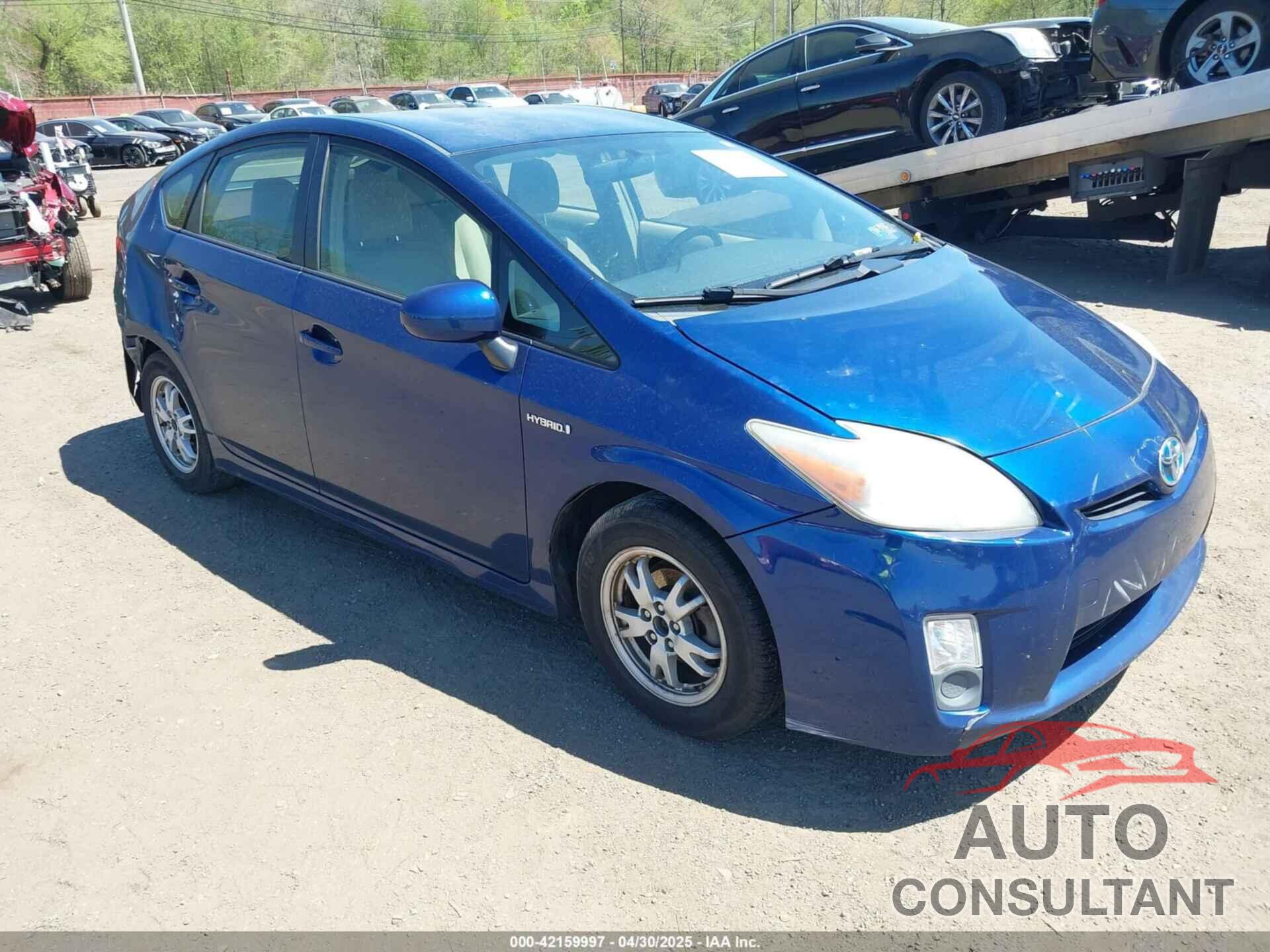 TOYOTA PRIUS 2011 - JTDKN3DU2B5322332