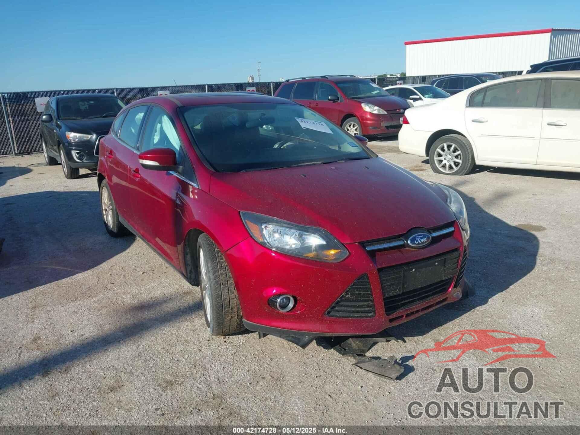 FORD FOCUS 2013 - 1FADP3N25DL352557