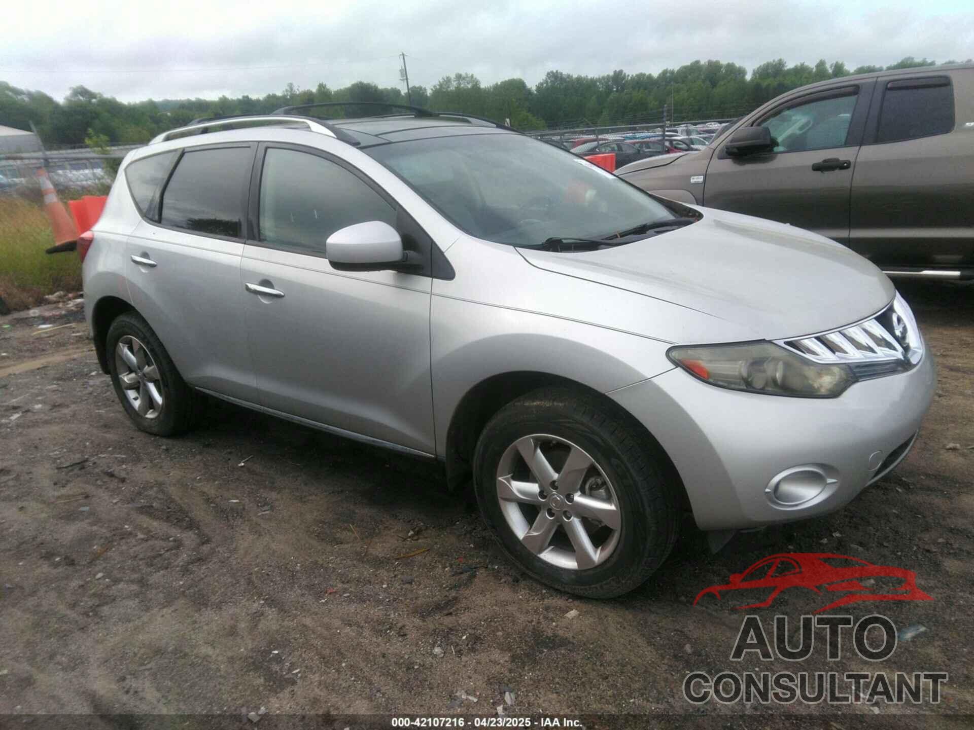 NISSAN MURANO 2010 - JN8AZ1MU9AW021090