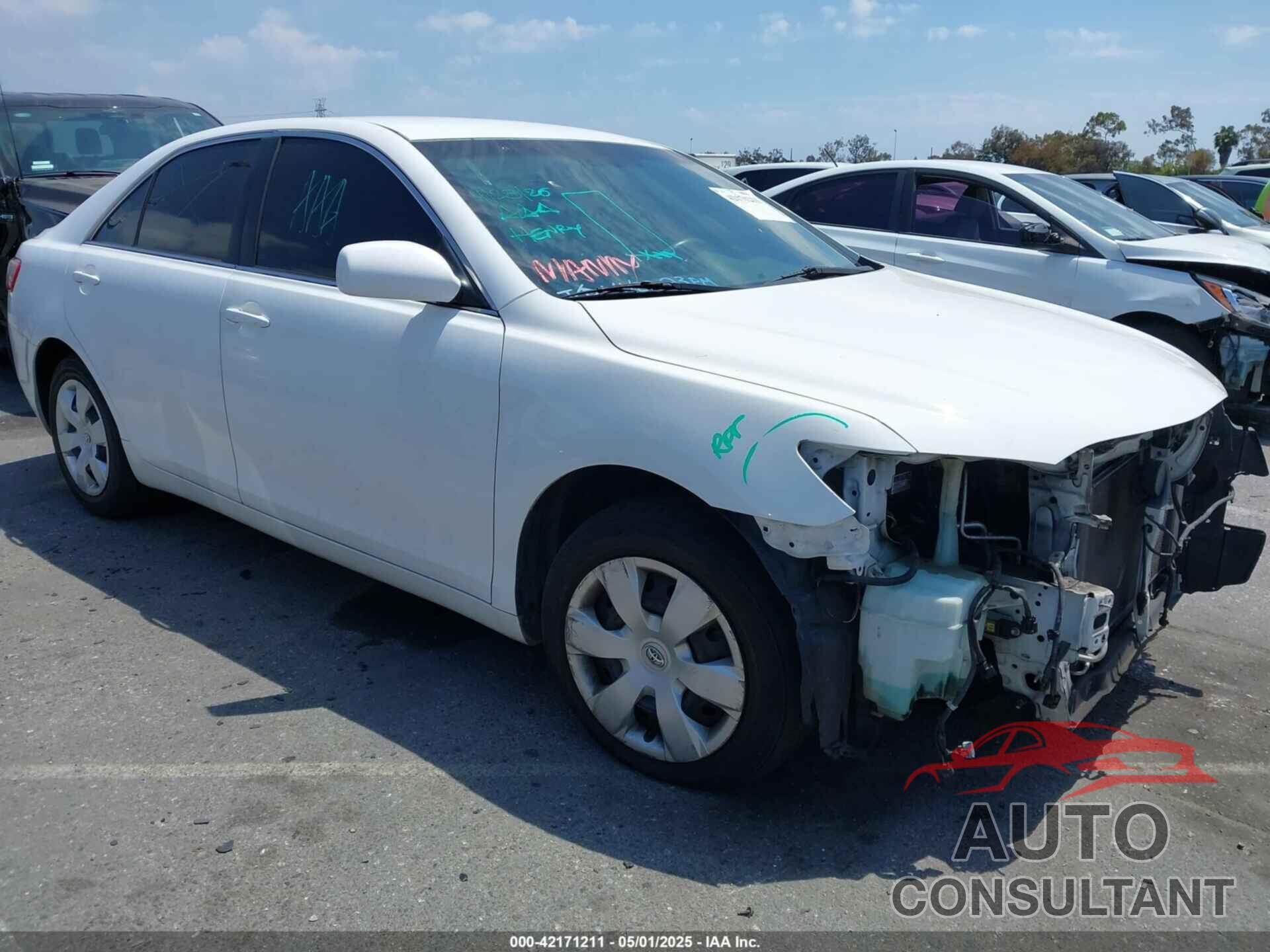 TOYOTA CAMRY 2009 - 4T1BE46K19U914785