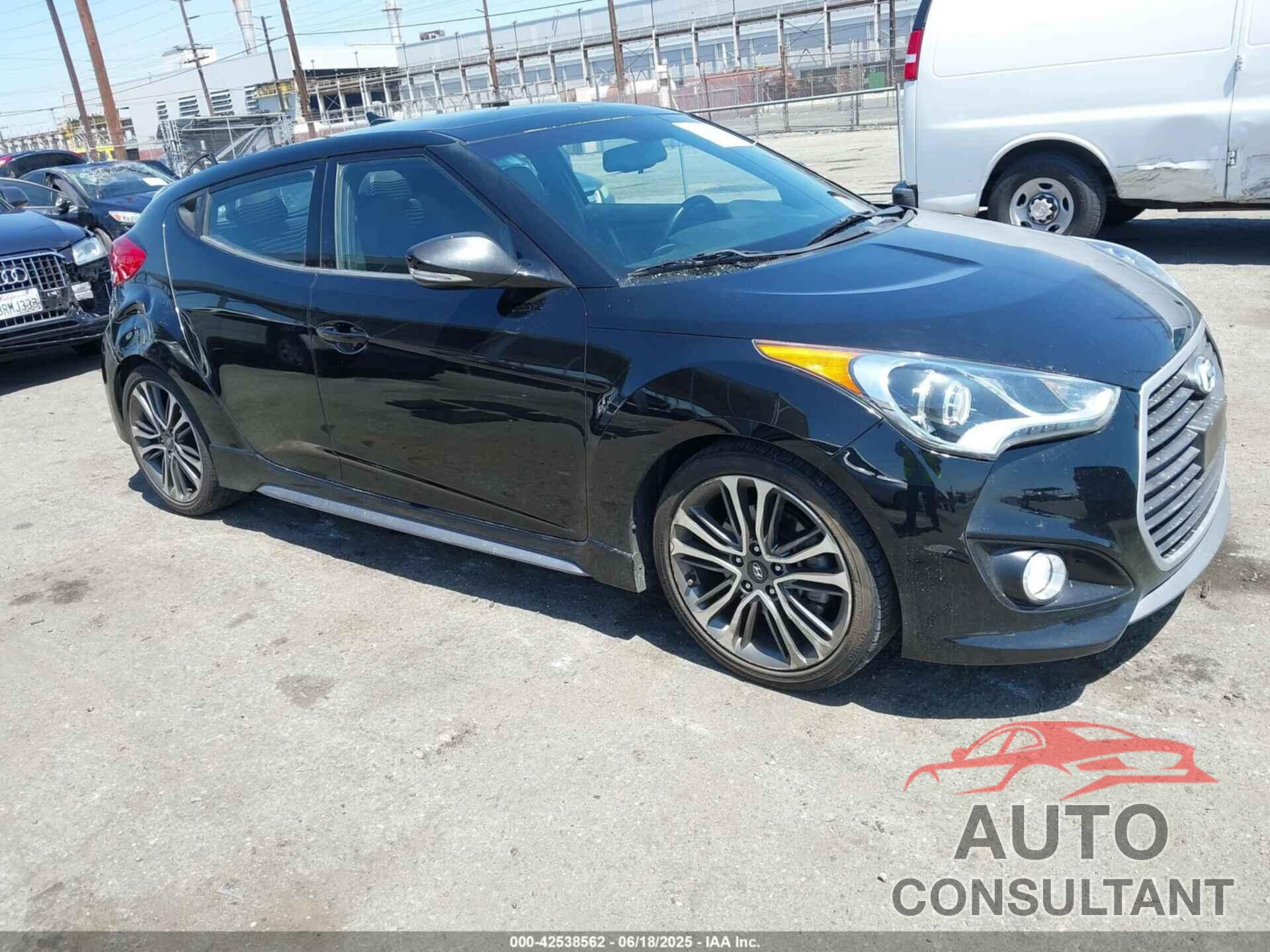 HYUNDAI VELOSTER 2016 - KMHTC6AE2GU252560
