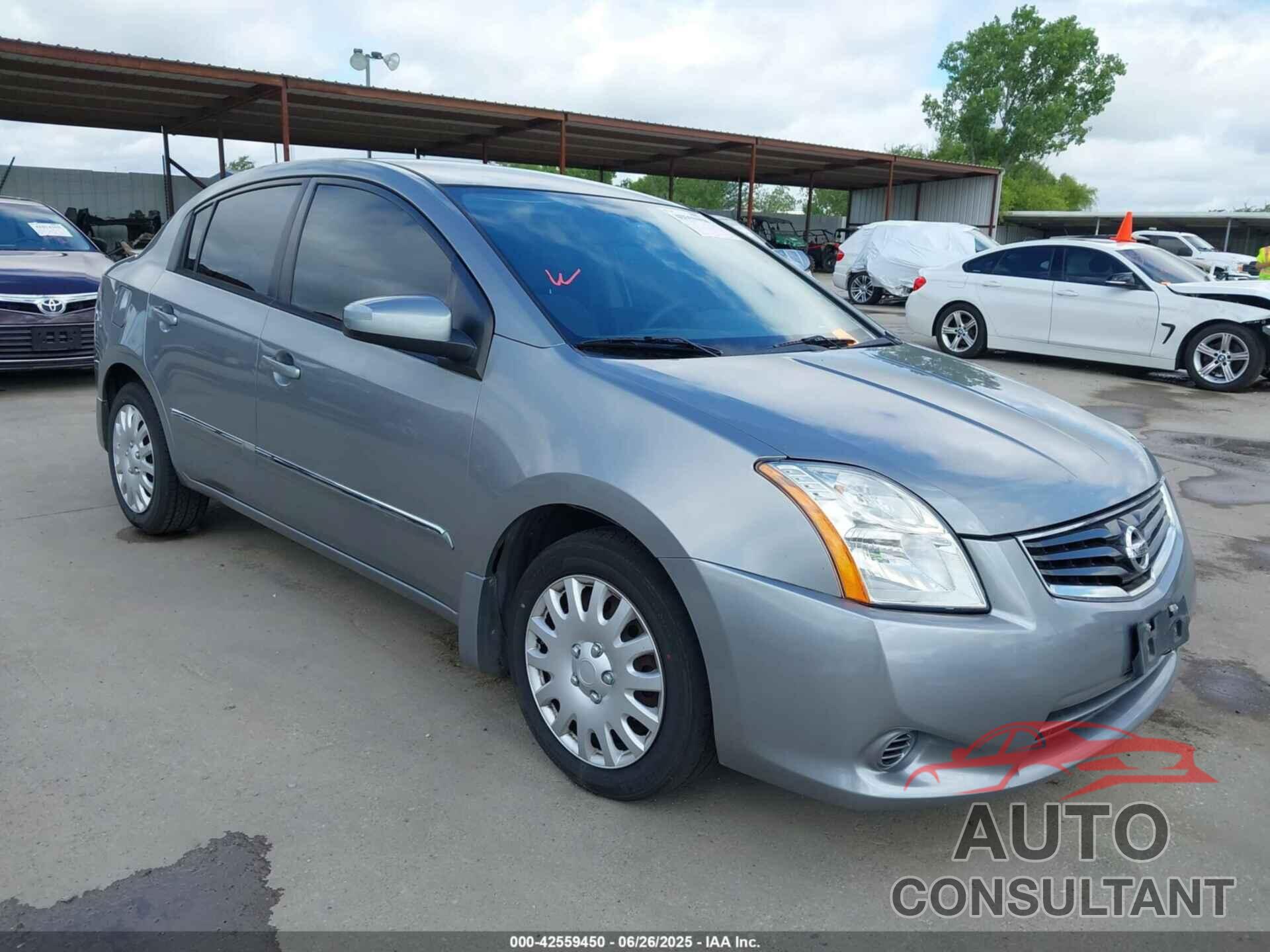 NISSAN SENTRA 2012 - 3N1AB6AP7CL722895