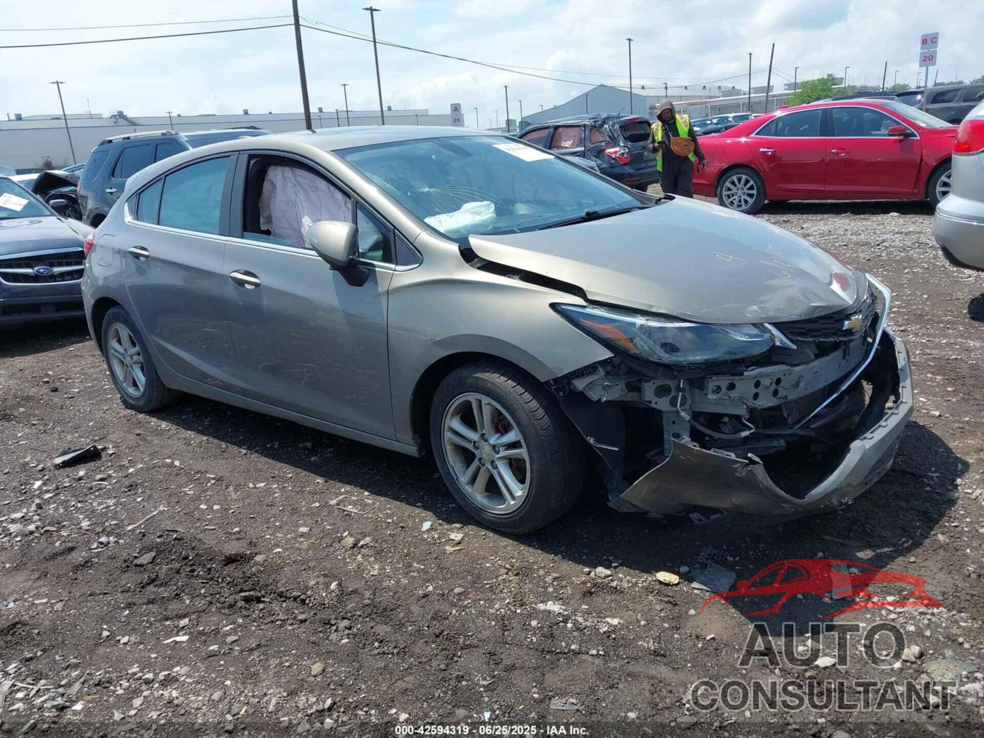 CHEVROLET CRUZE 2017 - 3G1BE6SM2HS549208