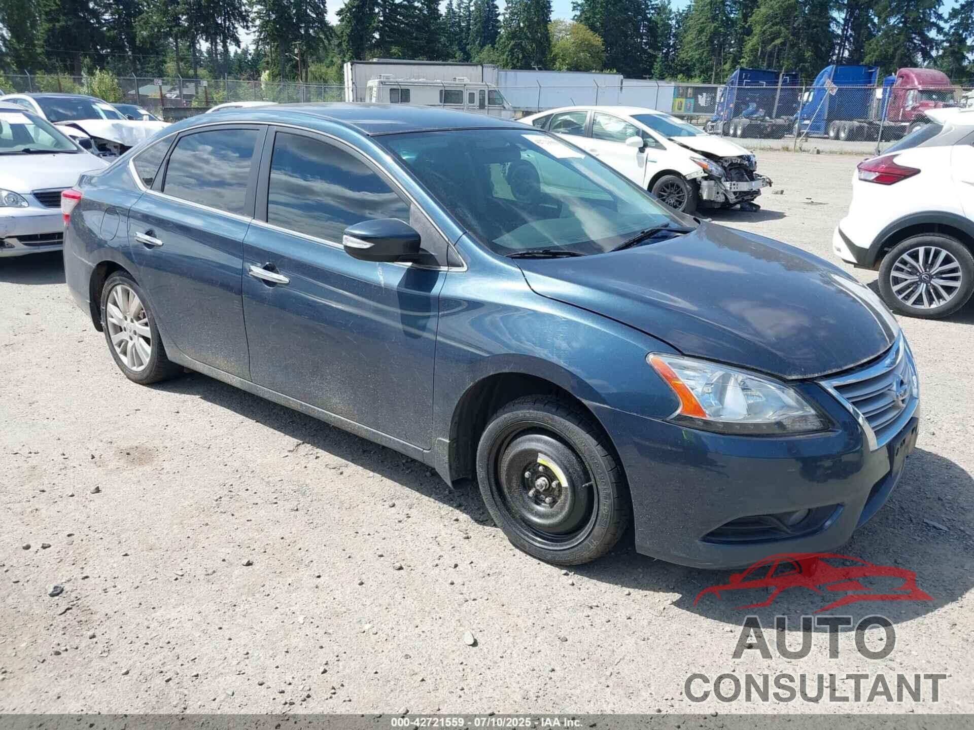NISSAN SENTRA 2013 - 3N1AB7AP4DL626486