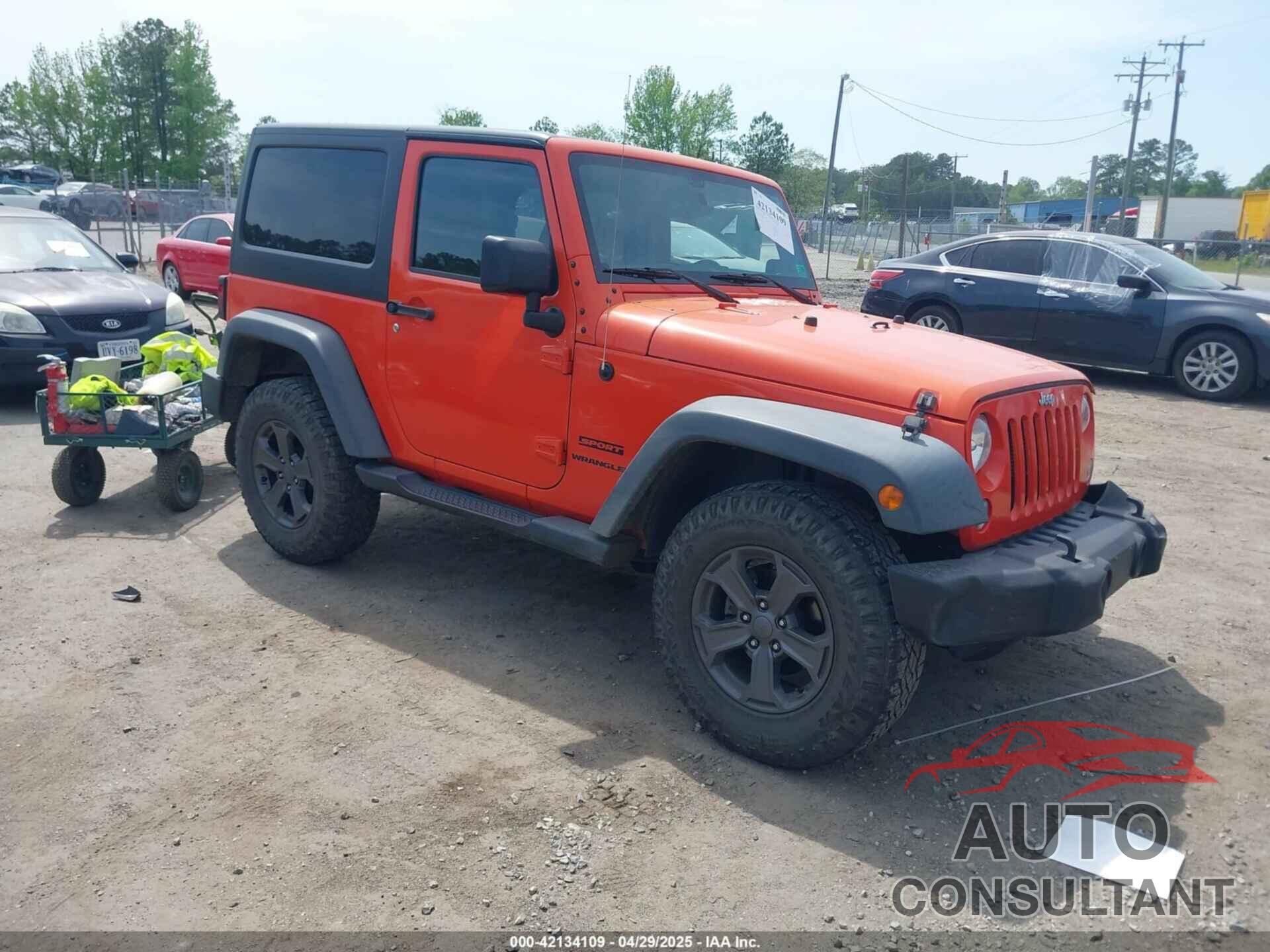 JEEP WRANGLER 2015 - 1C4AJWAG7FL667462