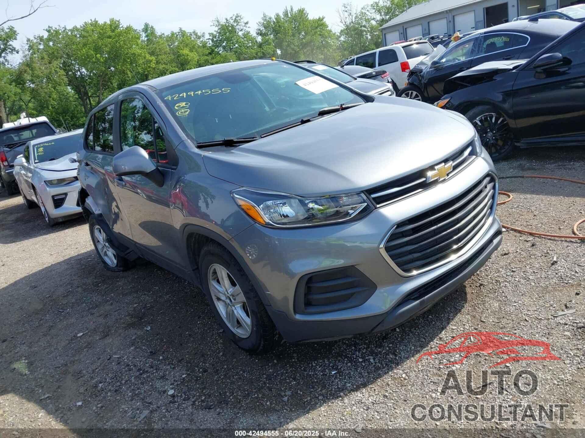 CHEVROLET TRAX 2020 - 3GNCJKSB0LL159006