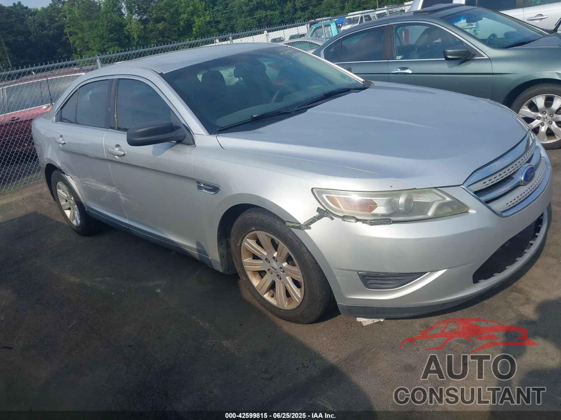 FORD TAURUS 2012 - 1FAHP2DW2CG105214