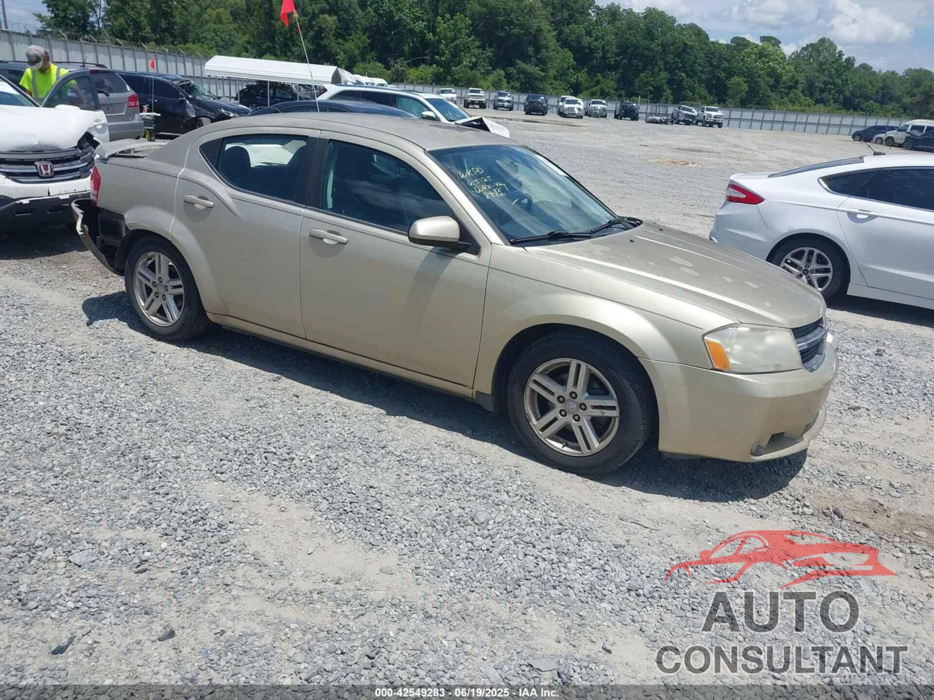 DODGE AVENGER 2010 - 1B3CC5FB5AN138942