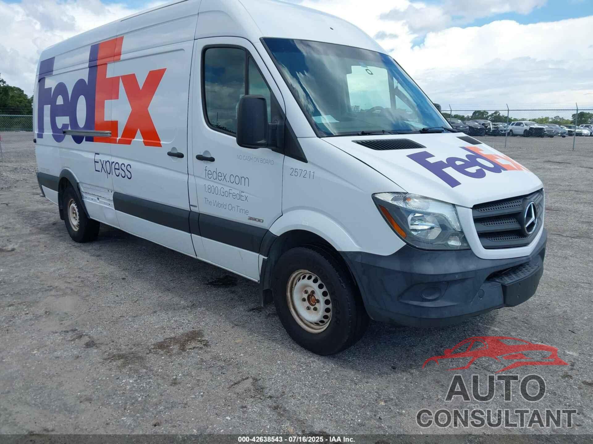 MERCEDES-BENZ SPRINTER 2500 2016 - WD3PE8DD6GP247790