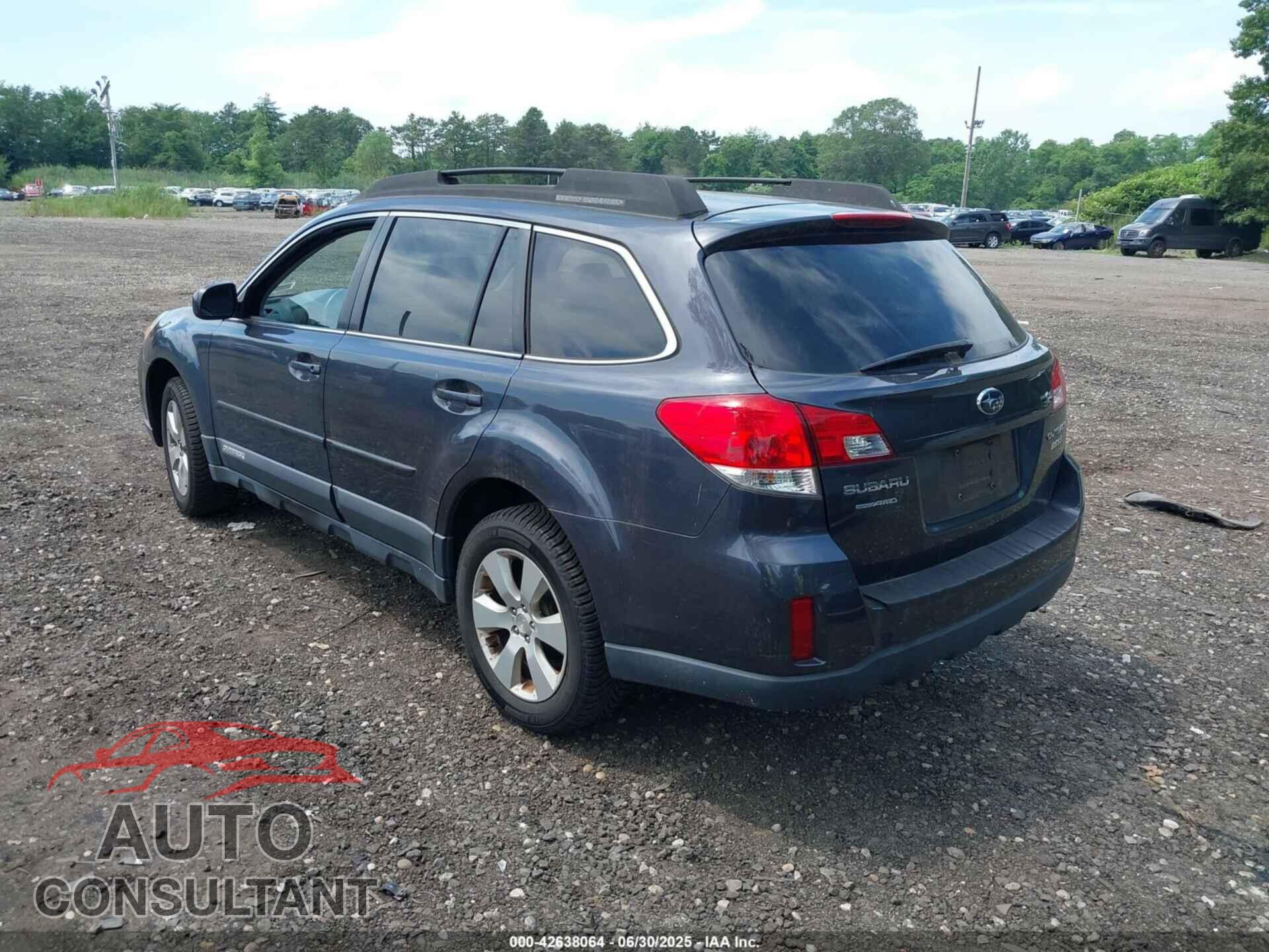SUBARU OUTBACK 2012 - 4S4BRBCC8C3252190