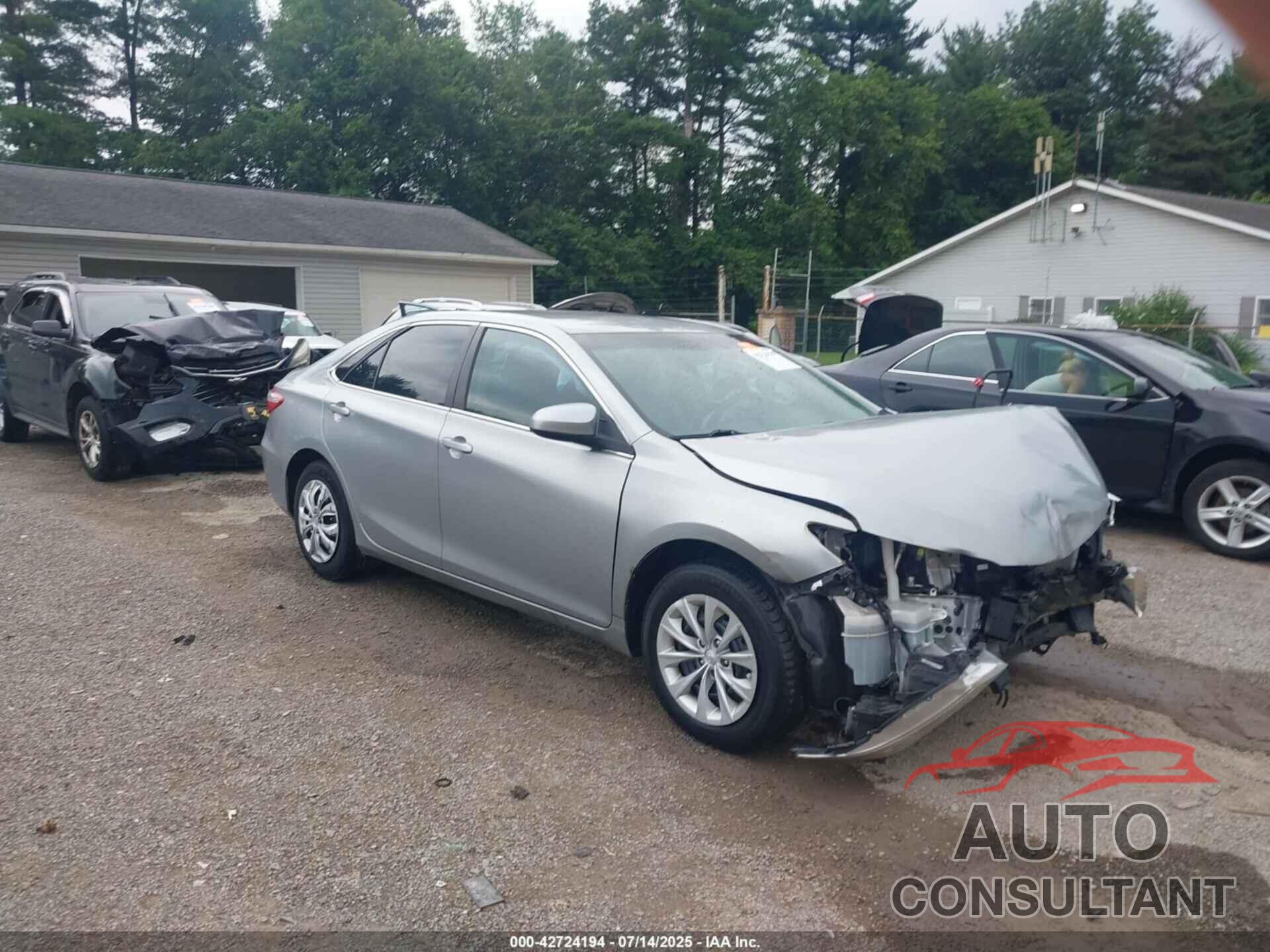 TOYOTA CAMRY 2015 - 4T1BF1FK0FU928636