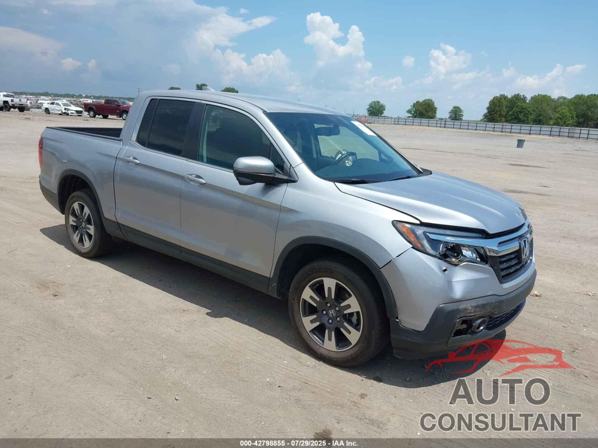 HONDA RIDGELINE 2017 - 5FPYK3F66HB036029