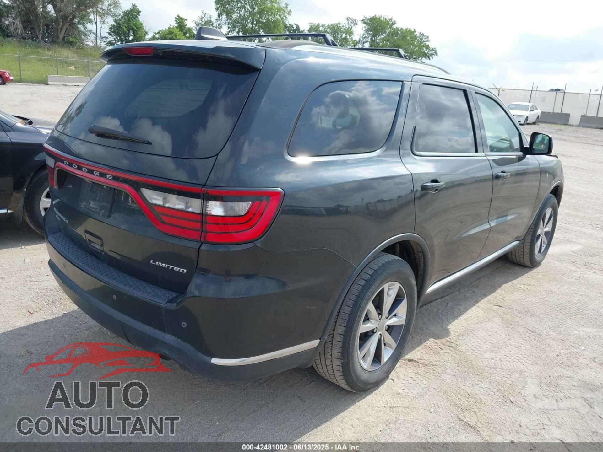 DODGE DURANGO 2016 - 1C4RDJDG1GC484410
