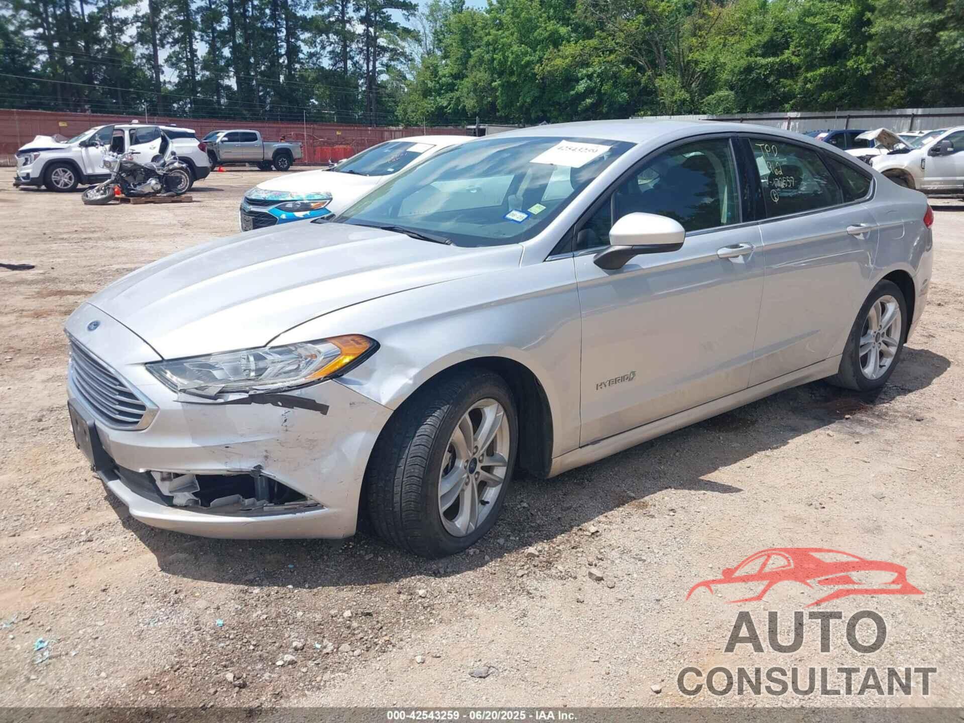 FORD FUSION HYBRID 2018 - 3FA6P0LU2JR172557