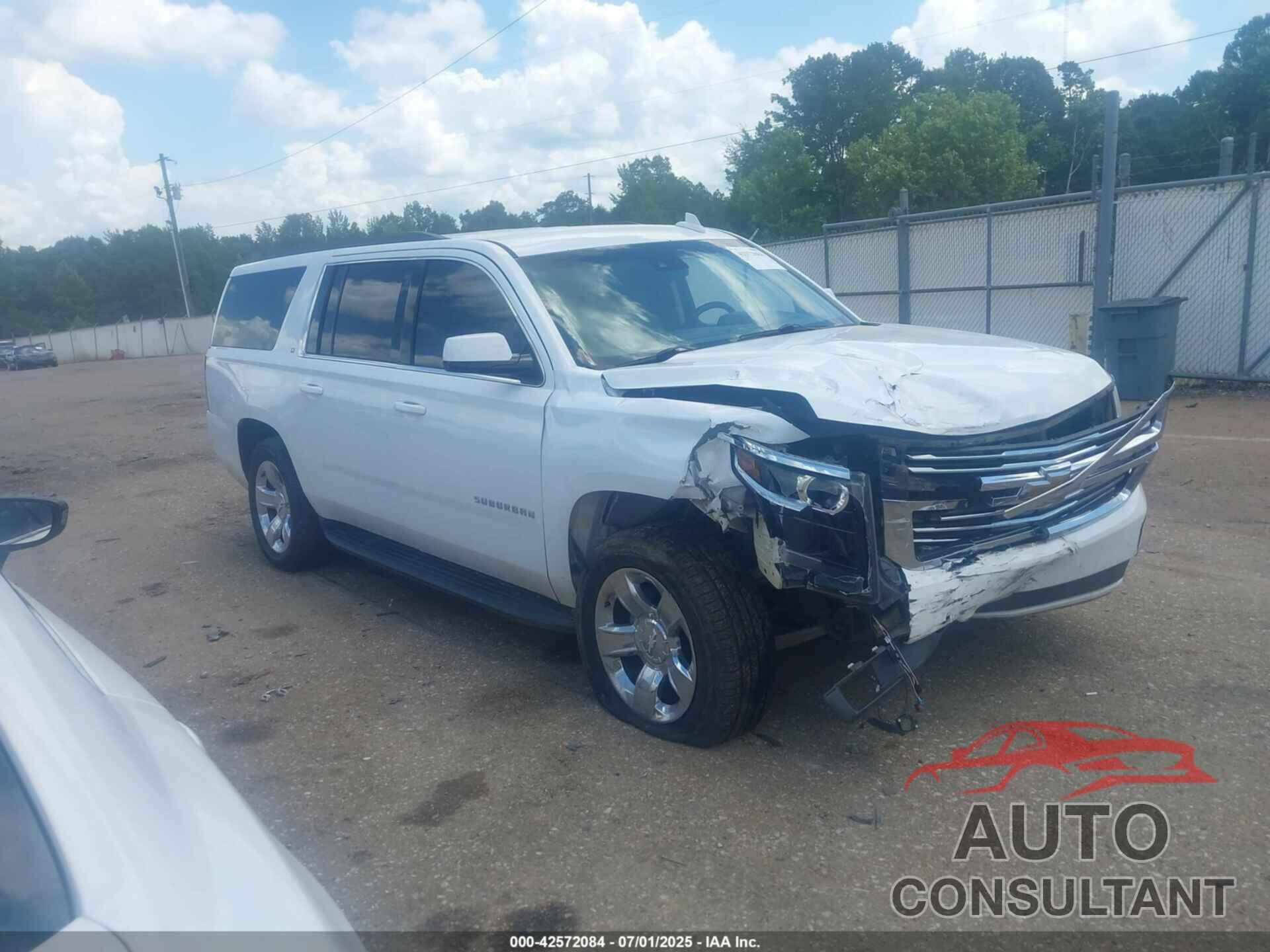 CHEVROLET SUBURBAN 1500 2015 - 1GNSCJKC3FR598528