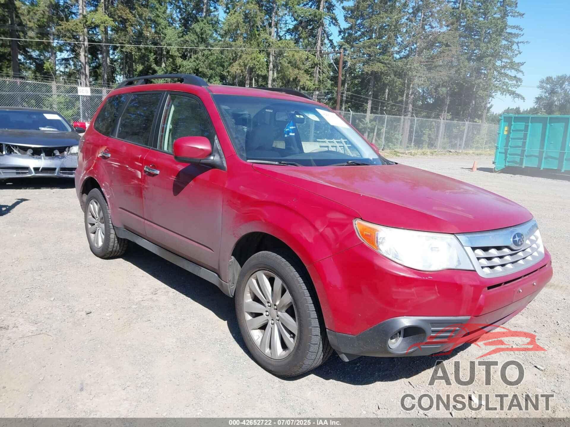SUBARU FORESTER 2011 - JF2SHADC5BH744033