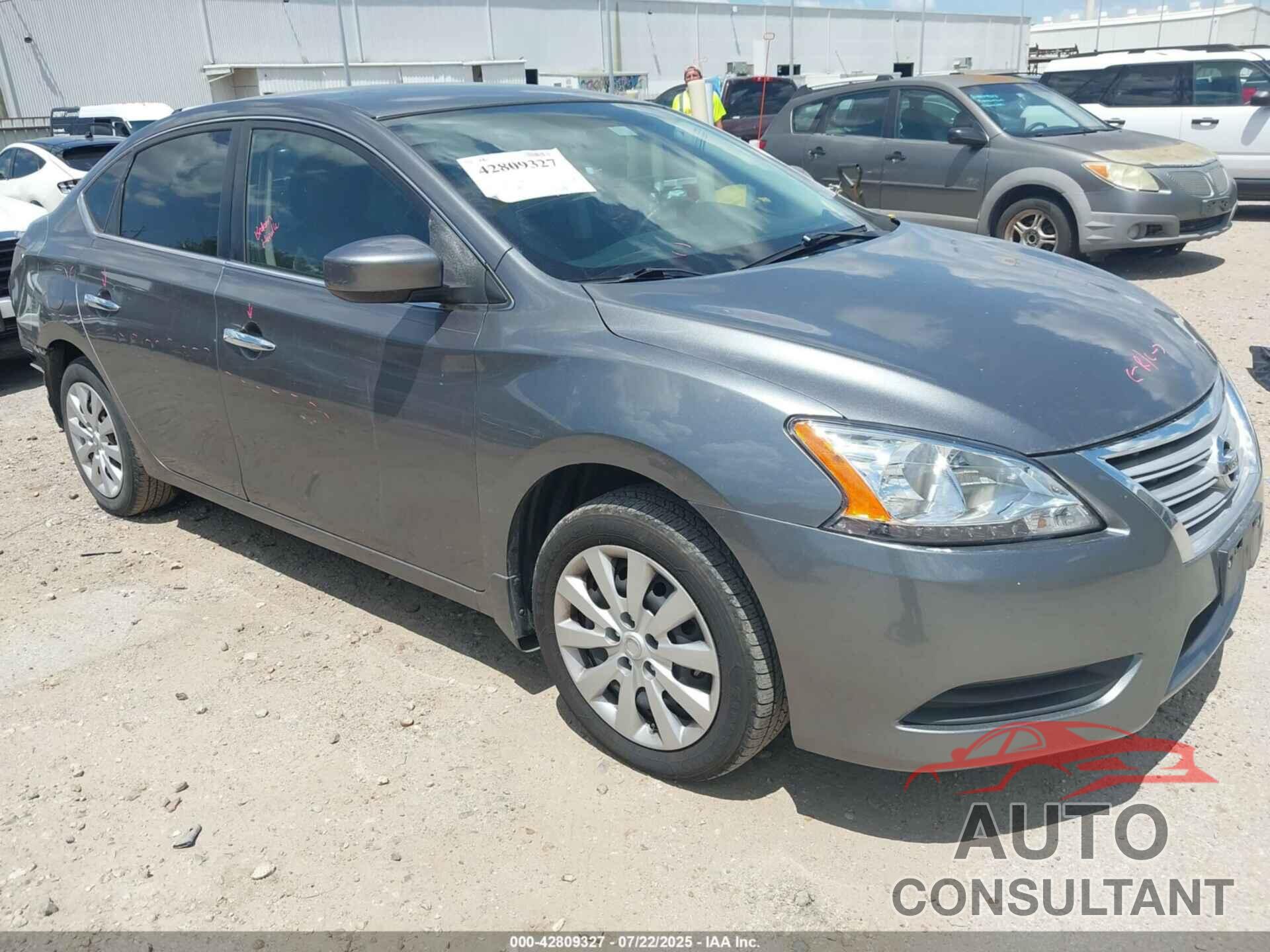NISSAN SENTRA 2015 - 3N1AB7AP0FY285271
