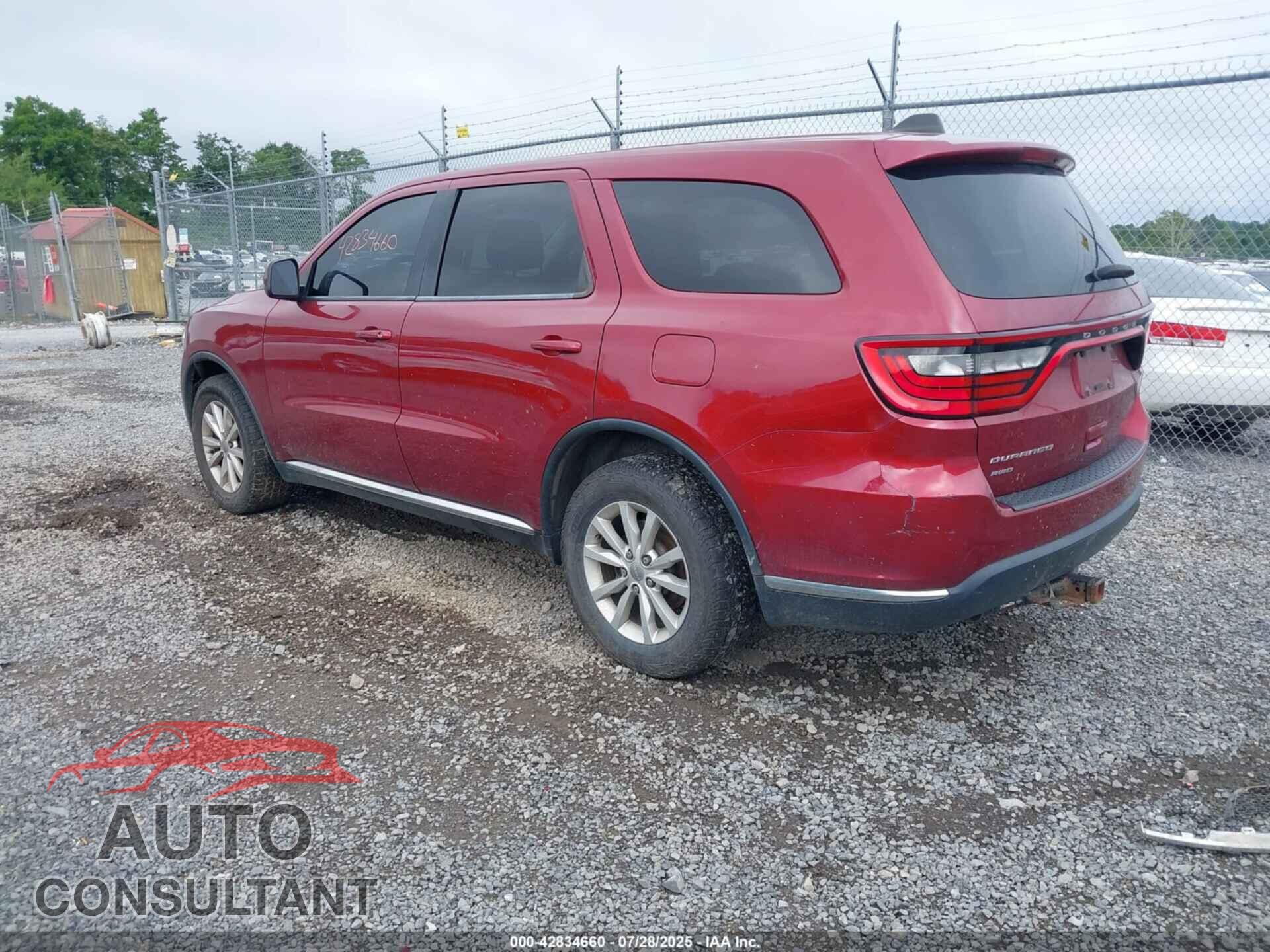 DODGE DURANGO 2015 - 1C4RDJAG9FC176971